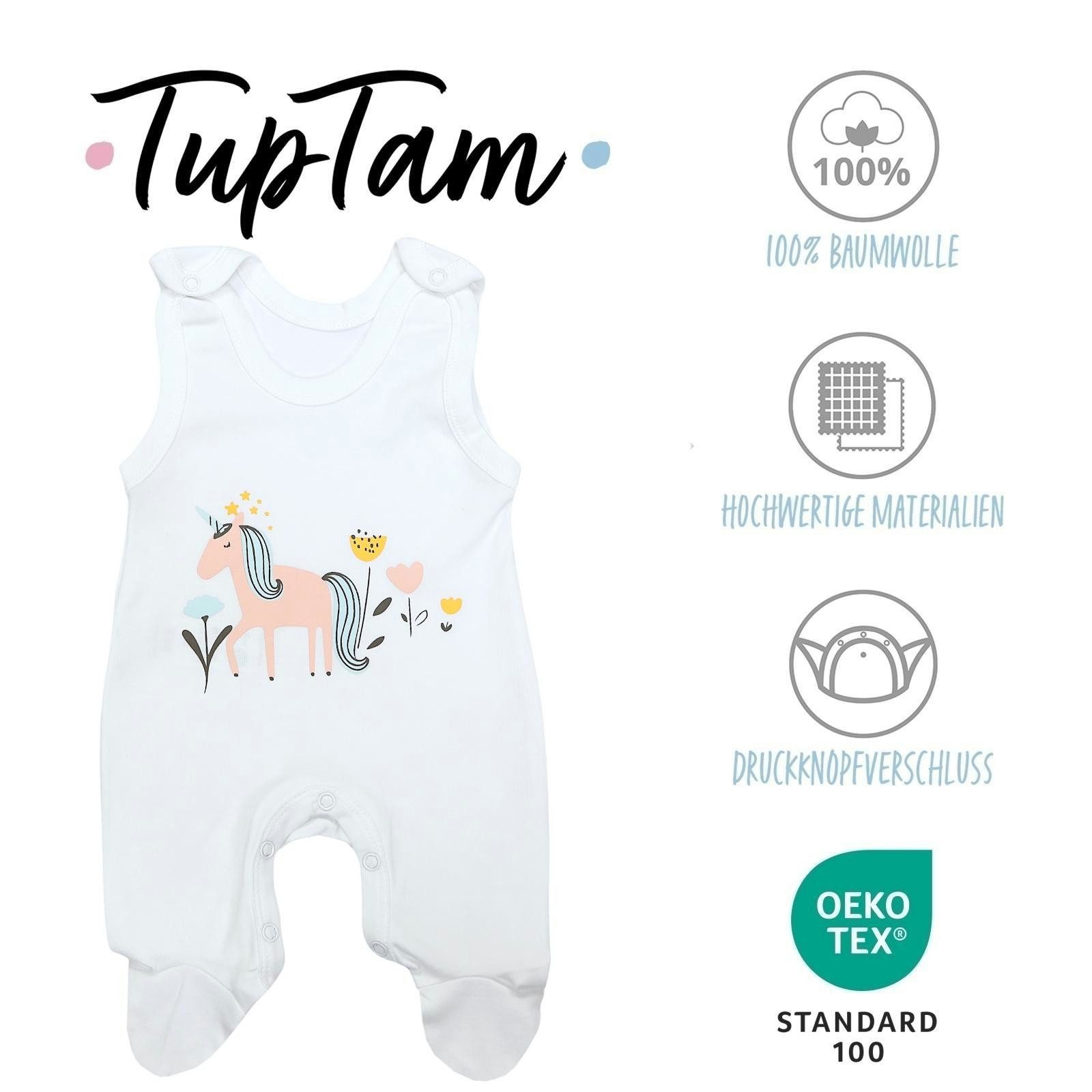 TupTam Strampler TupTam Unisex Baby Strampler mit Aufdruck 5er Set