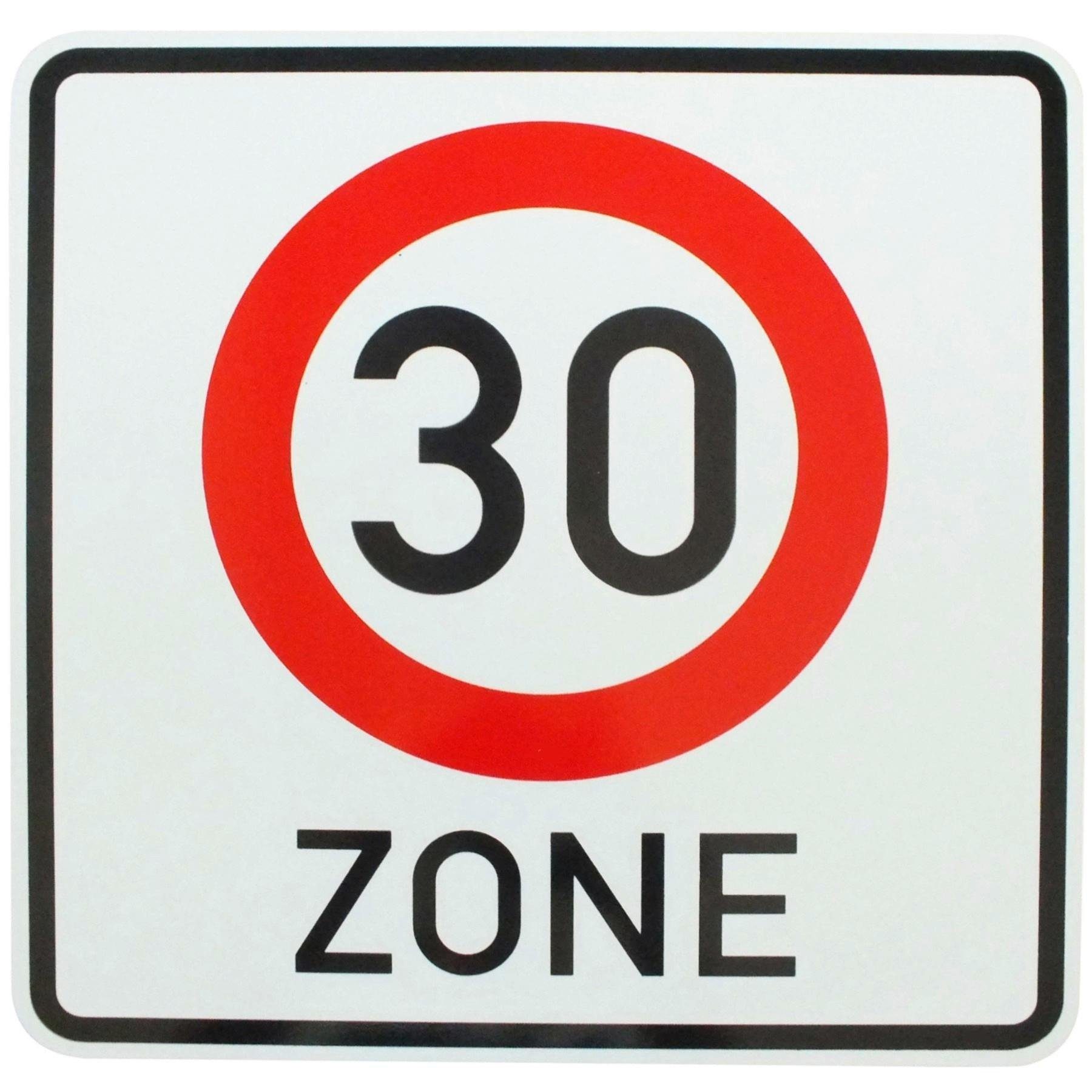 Verkehrsschild ORIGINAL Verkehrszeichen Nr. 274.1 " ANFANG ZONE 30 km/h "
