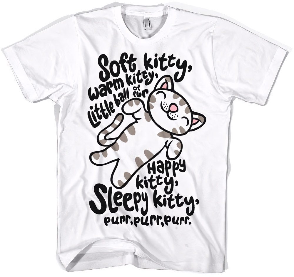 The Big Bang Theory T-Shirt TBBT Soft Kitty T-Shirt