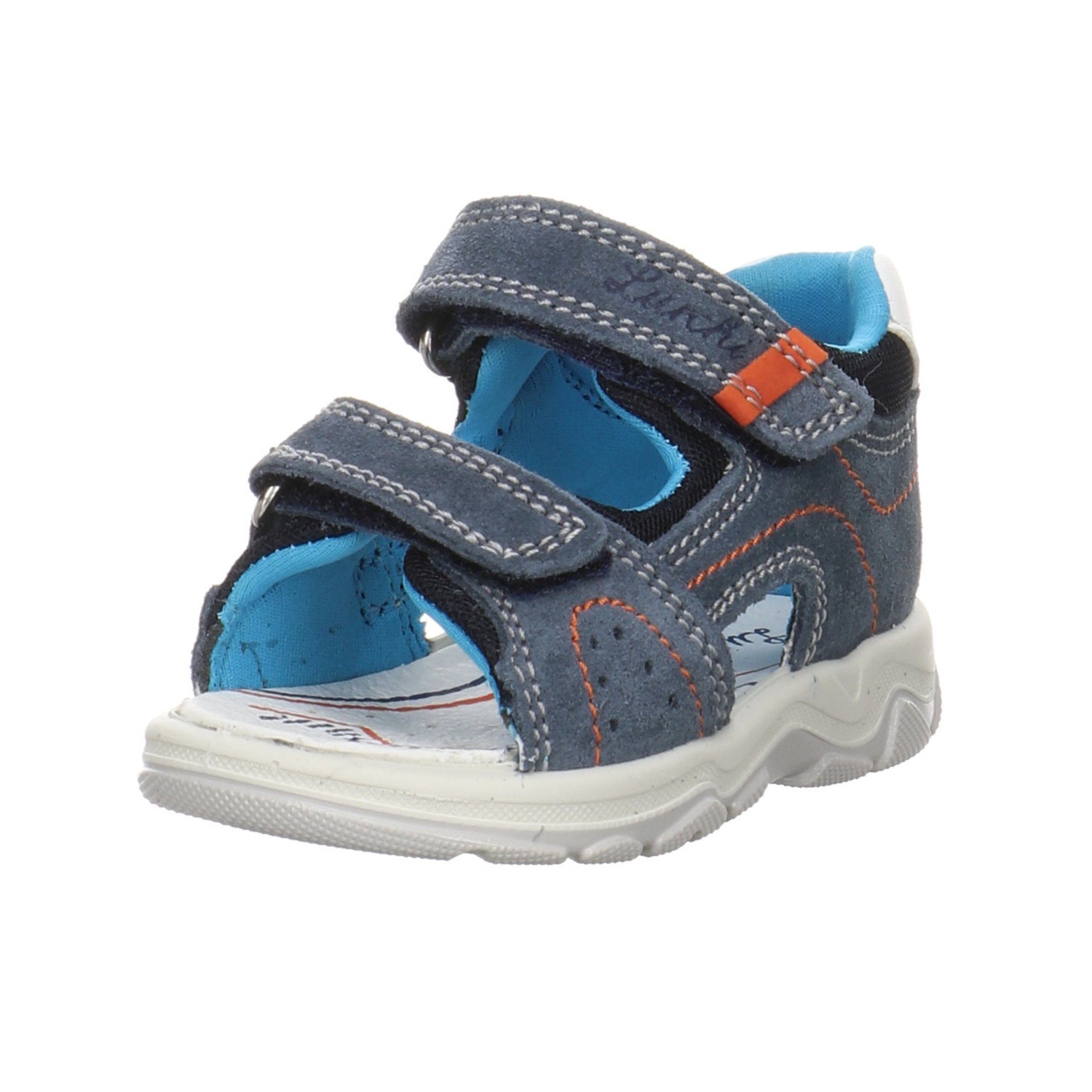 Lurchi Gani Minilette Kinderschuhe Sandale Leder-/Textilkombination