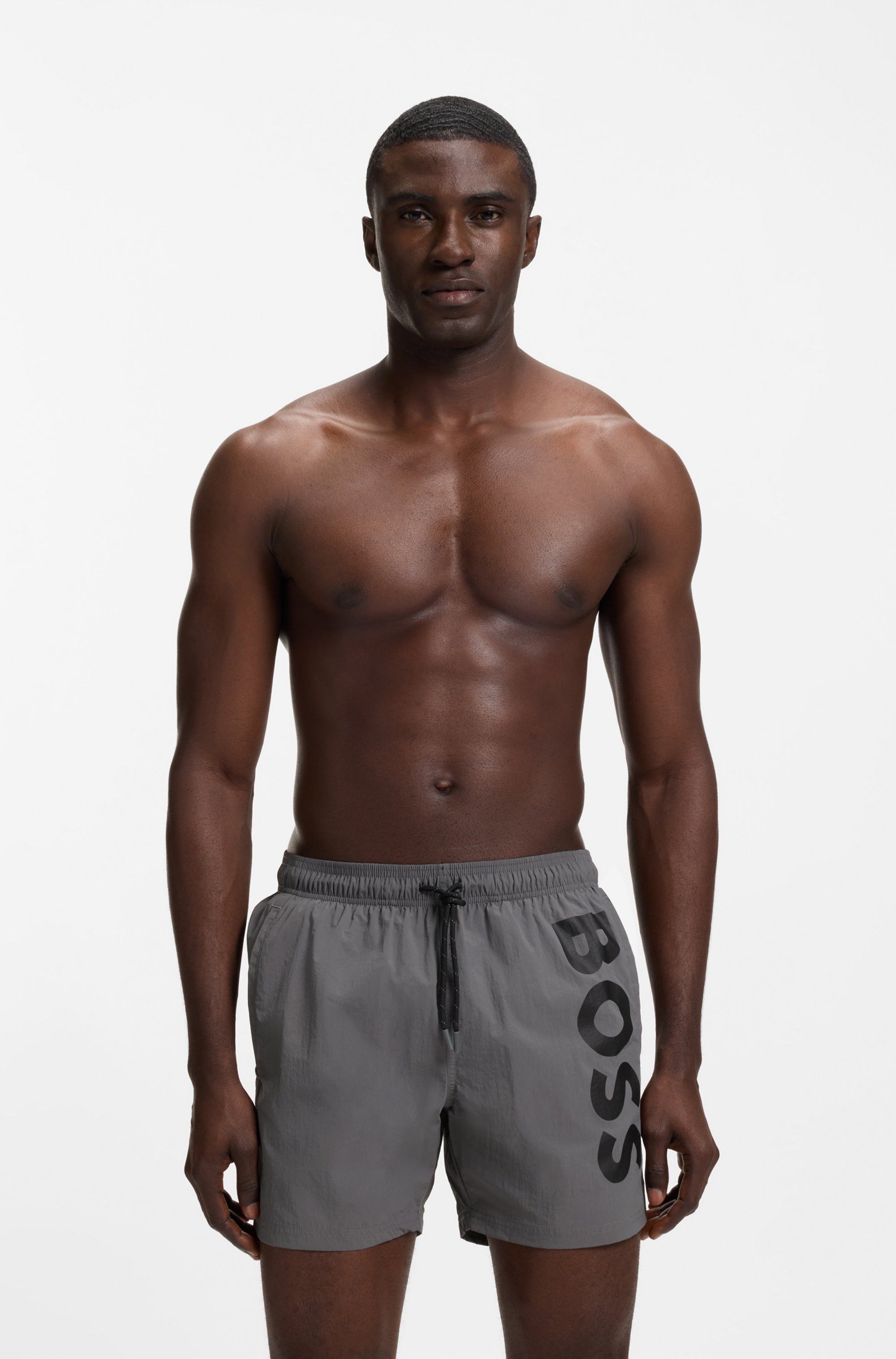 BOSS Badeshorts Octopus Mit BOSS Logoschriftzug, elastischer Taillenbund mi günstig online kaufen