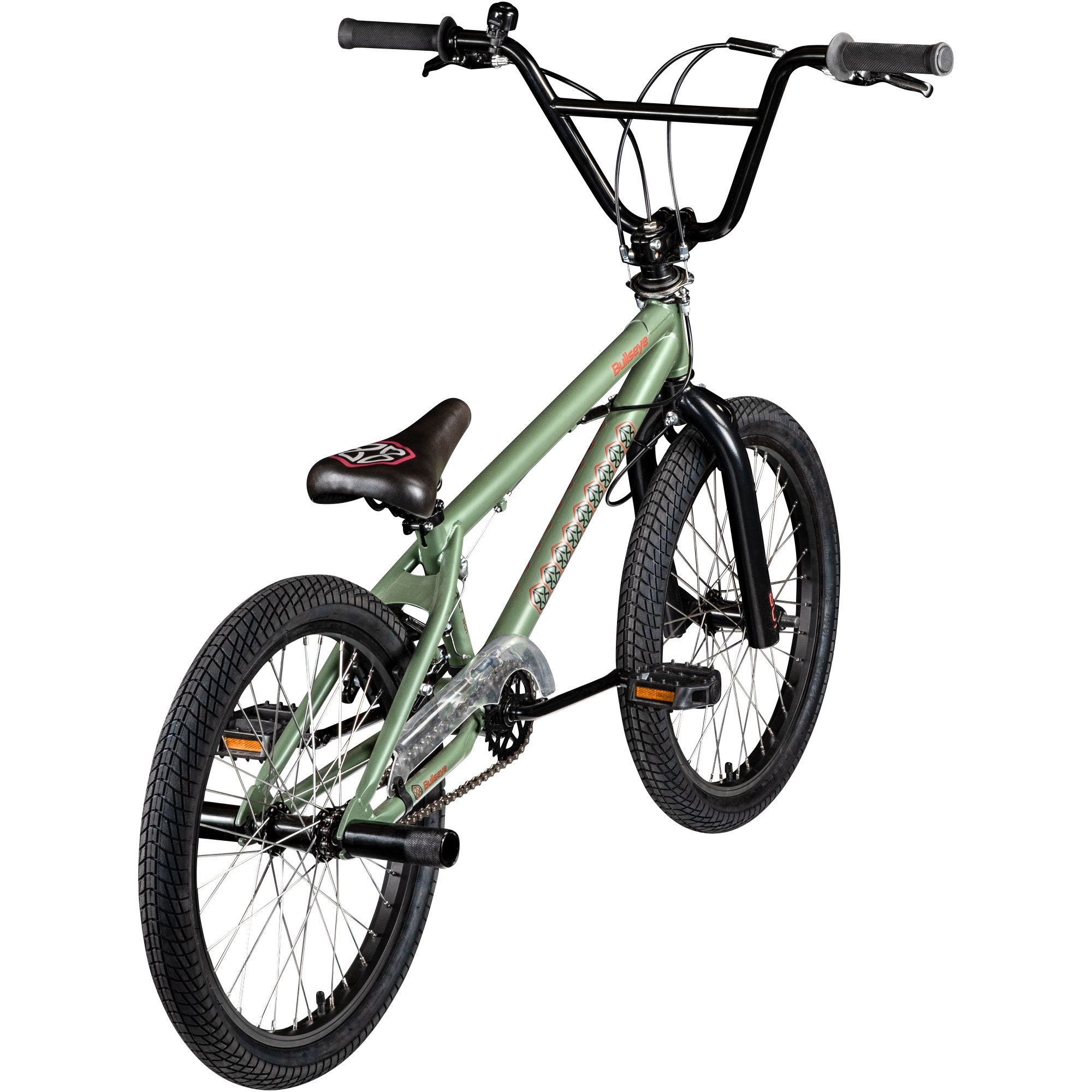 bullseye BMX-Rad »Project 301«, 1 Gang, 20 Zoll Einsteiger BMX Fahrrad für  Jugendliche und Erwachsene 145 - 175 cm Singlespeed Freestyle Wheelie Bike