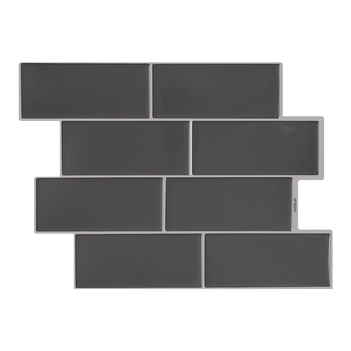 Minicloss Küchenrückwand selbstklebend Spritzschutz Küche 3d Wandpaneele 29.36 x 21.3cm, (1-tlg), Fliesenaufkleber
