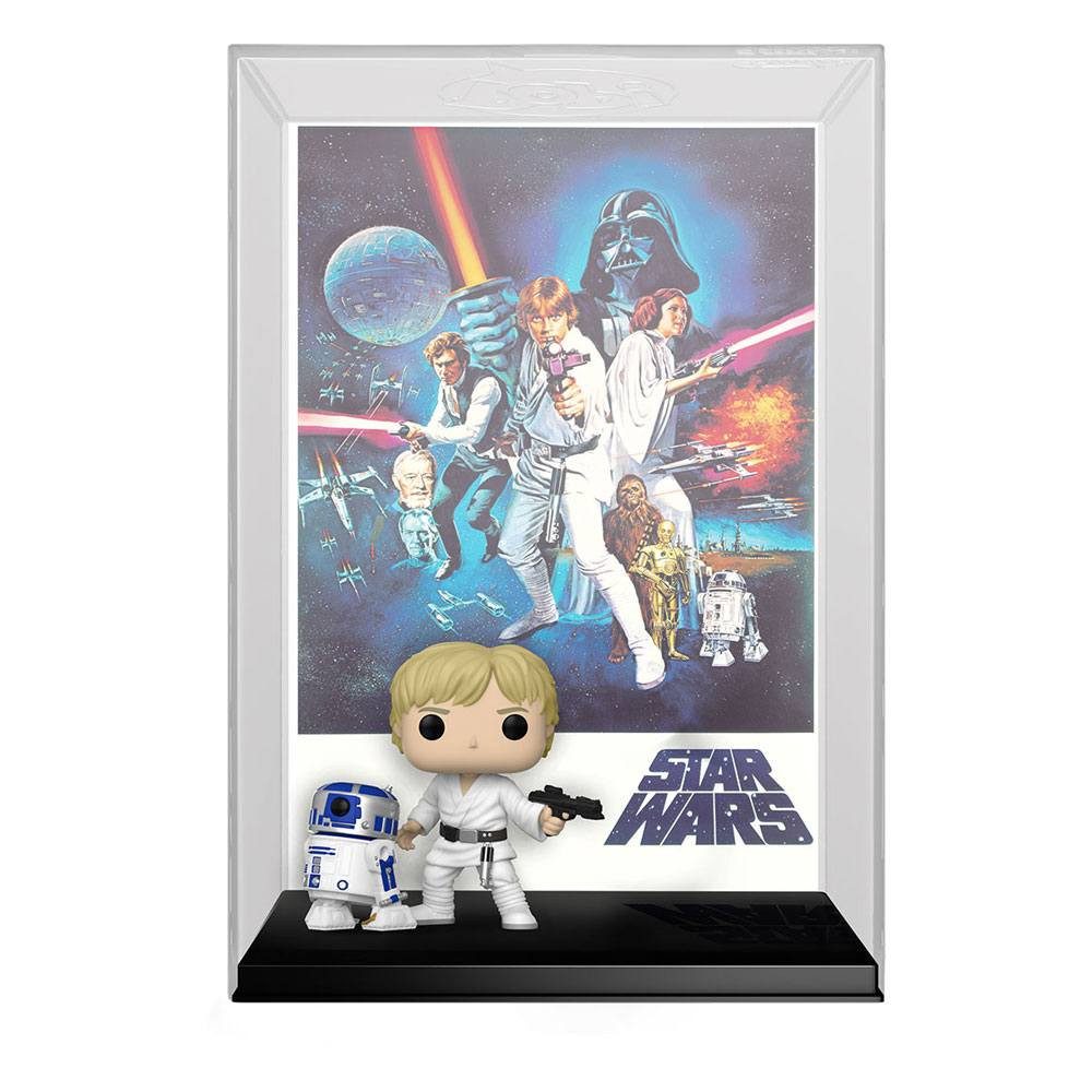 Funko Merchandise-Figur Star Wars - A New Hope - Movie Poster - Luke Skywalker with R2D2