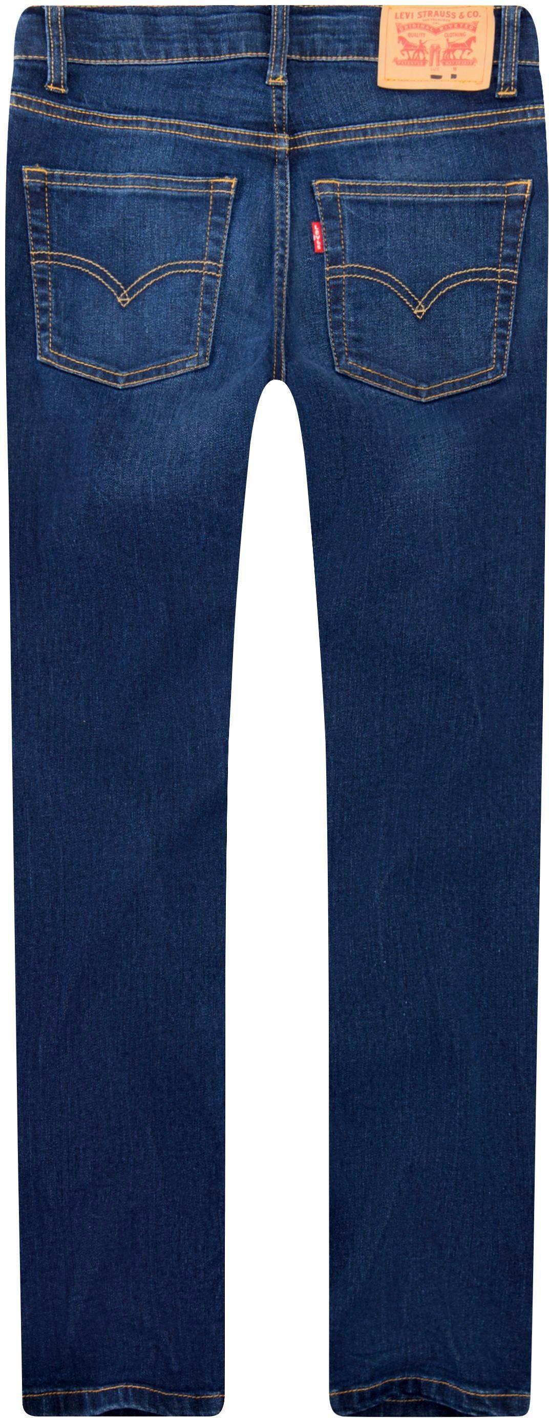 Levi's® Kids Skinny-fit-Jeans FIT for 510 BOYS JEANS used SKINNY dark-blue