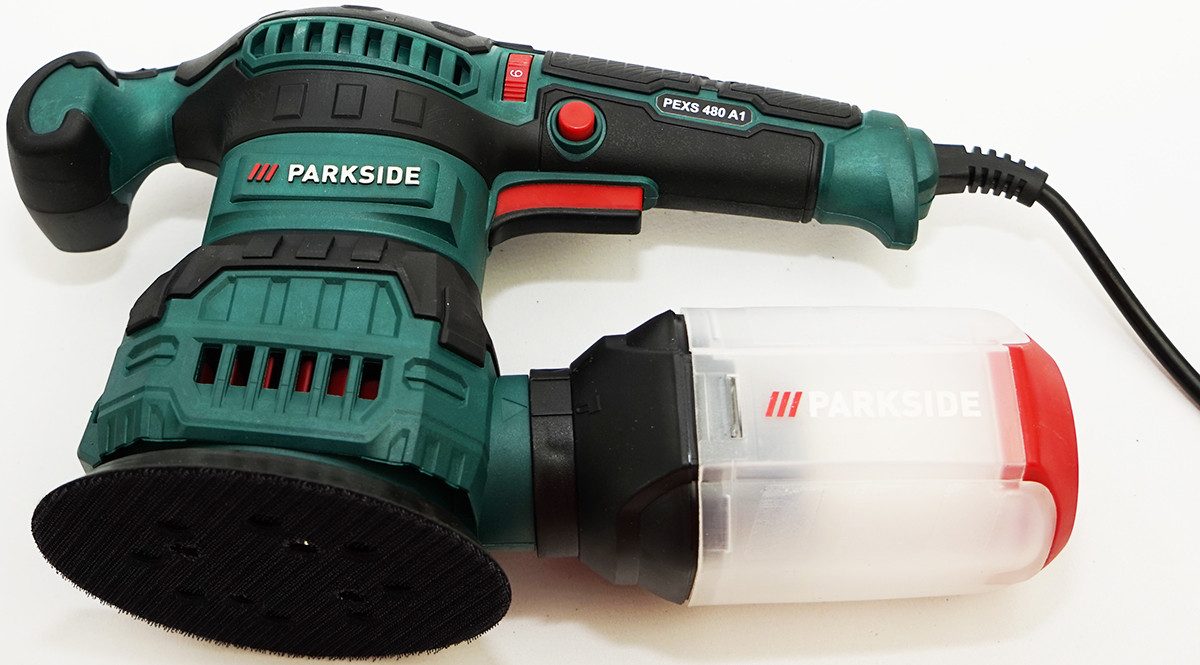 Parkside Exzenterschleifer PEXS 480 A1, 480W, Schleifmaschine, Schleifer, Schleifgerät