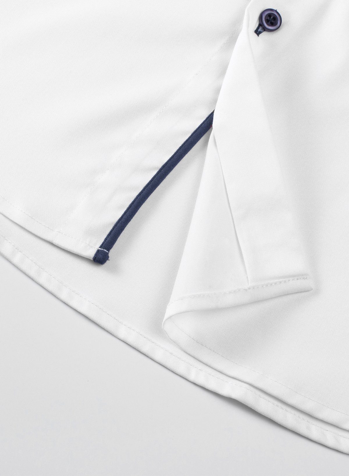 Businesshemd Casual Langarm Herrenhemden Kentkragen Langarm Anzug Uni Freizeithemd S-2XL JMIERR Für Businesshemd Regular Weiß