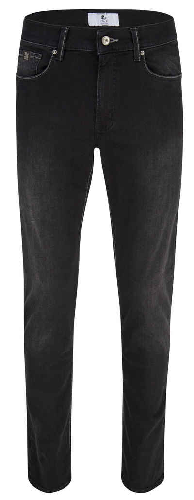 Otto Kern 5-Pocket-Jeans OTTO KERN JOHN black black used 67001 6833.9802