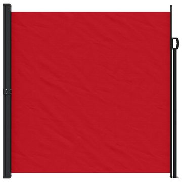 furnicato Sonnenschirm Seitenmarkise Ausziehbar Rot 200x300 cm