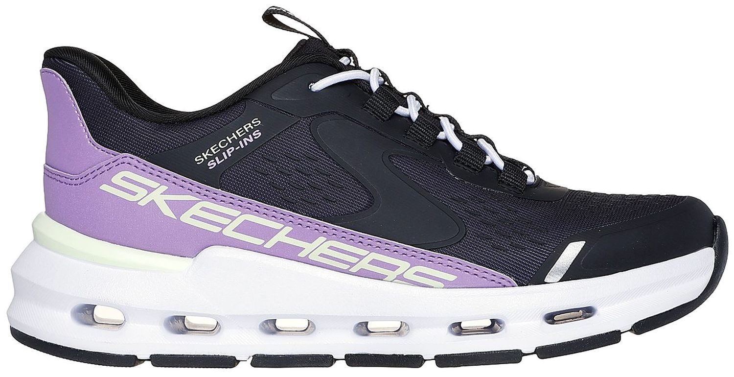 Skechers Skechers Glide-Step + Vista Lane Slip-On Schwarz BKPR Slipper