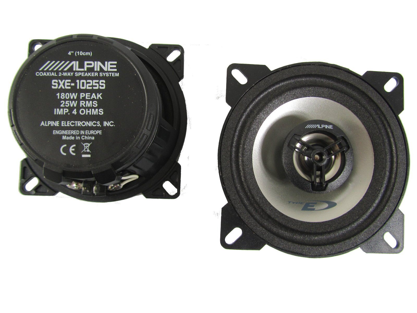 Set fü Tür DSX (25 Alpine vorn Lautsprecher passend W) Auto-Lautsprecher System