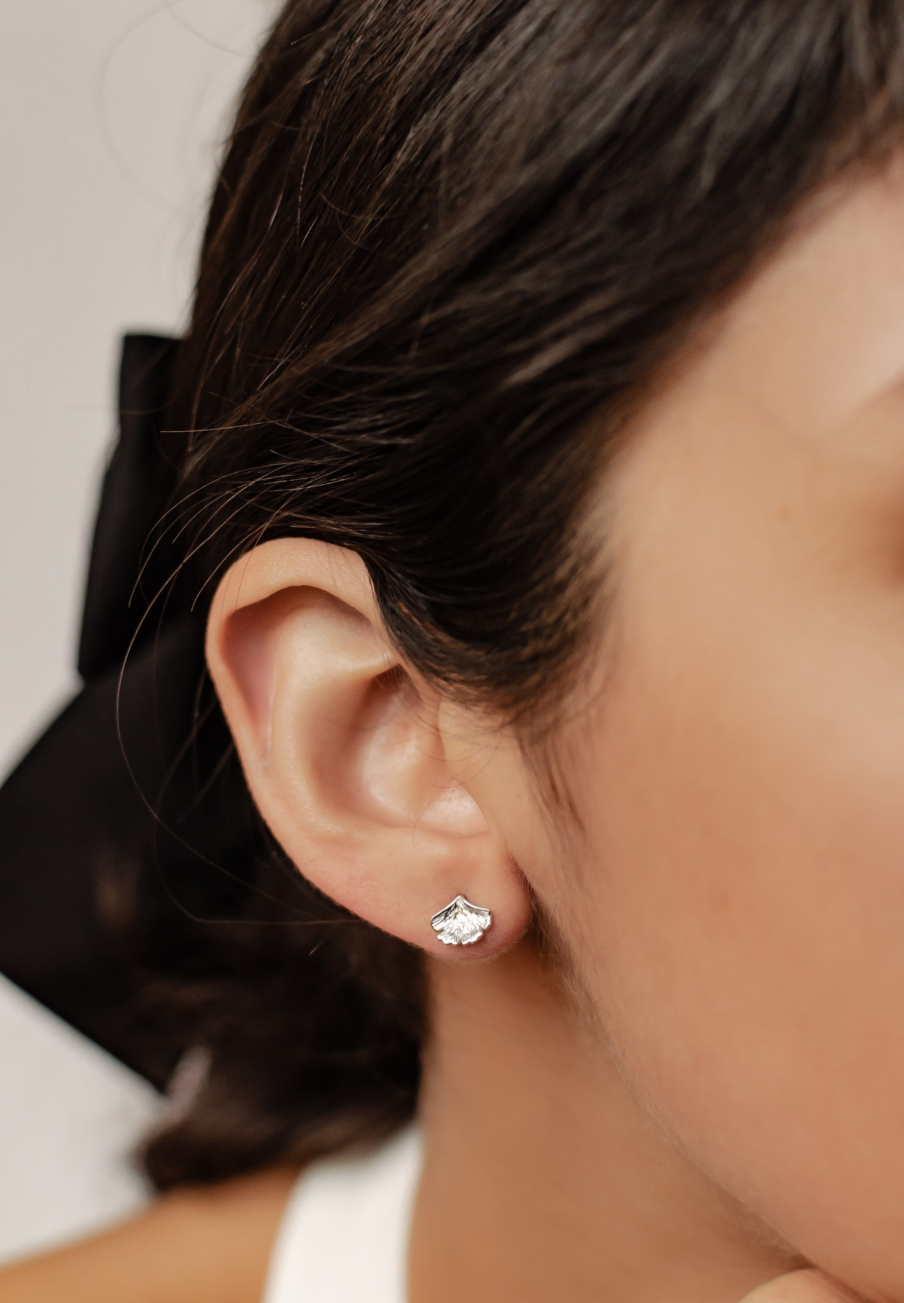 Hey Happiness Paar Ohrstecker Ginkgo, Silber 925 Damen Ohrringe, Silber Ohr günstig online kaufen