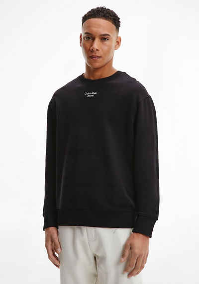 Calvin Klein Jeans Sweatshirt STACKED LOGO CREW NECK