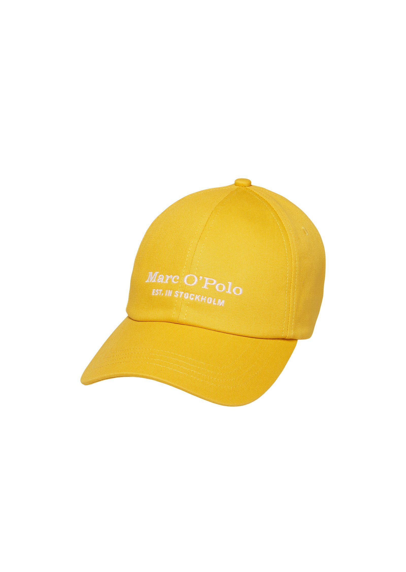 Eine große Versammlung! Marc O'Polo Baseball Cap aus reinem gelb Organic Cotton