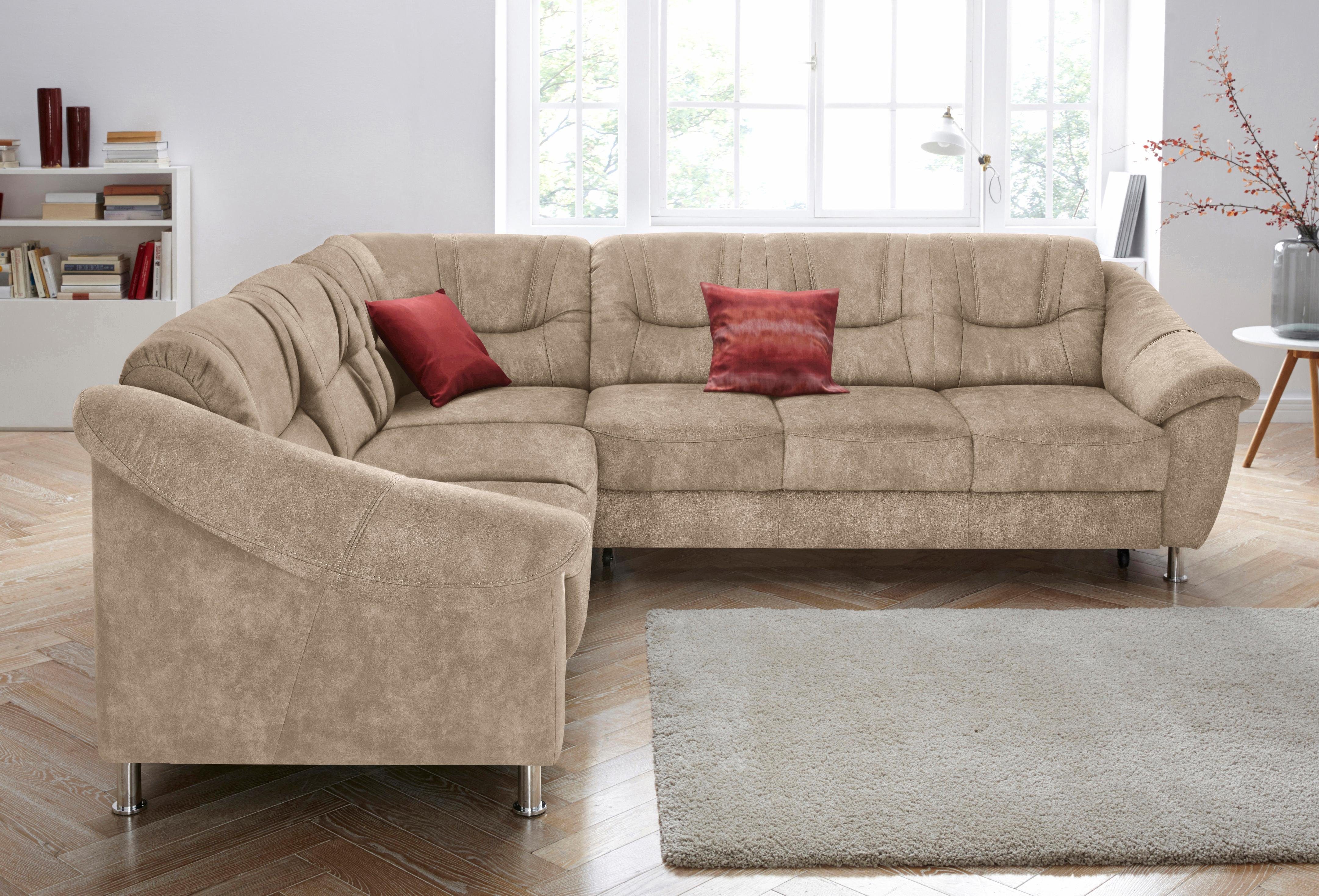 sit&more Ecksofa Salsa L-Form, mit Federkern, günstig online kaufen