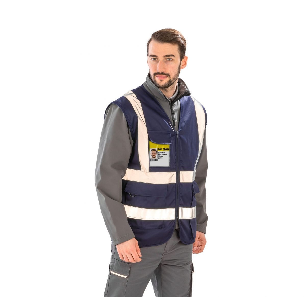 Result Warnweste Heavy Duty Polycotton Security günstig online kaufen
