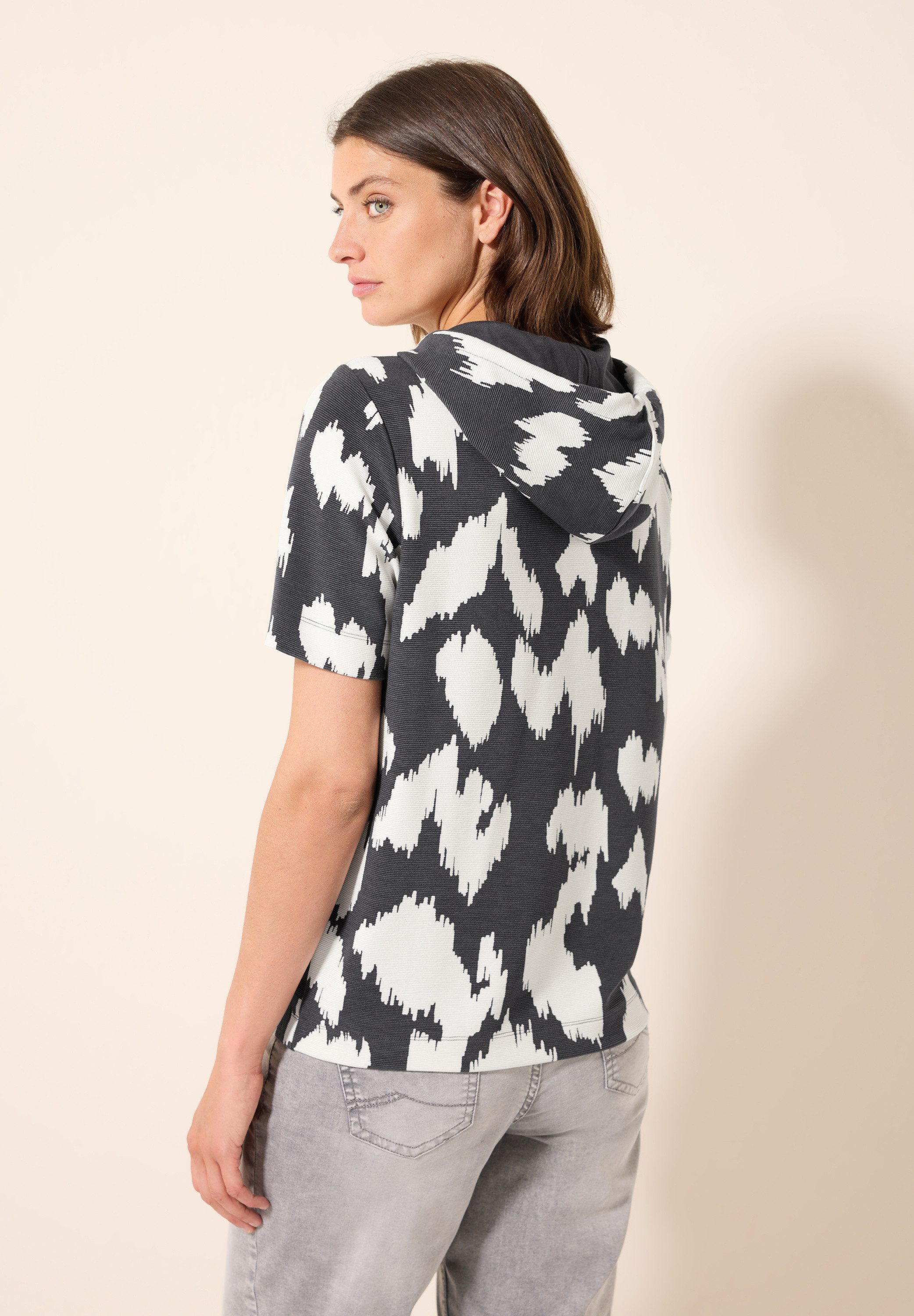 Cecil Kapuzenshirt, mit grafischem Muster günstig online kaufen