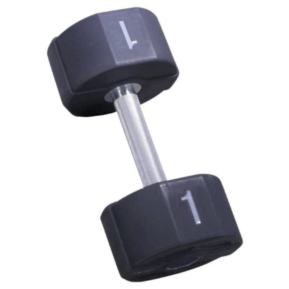 Lifemaxx Dumbbell Lifemaxx Ronde PU Kurzhantel 3 kg - Profi Polyurethan Kurzhantel
