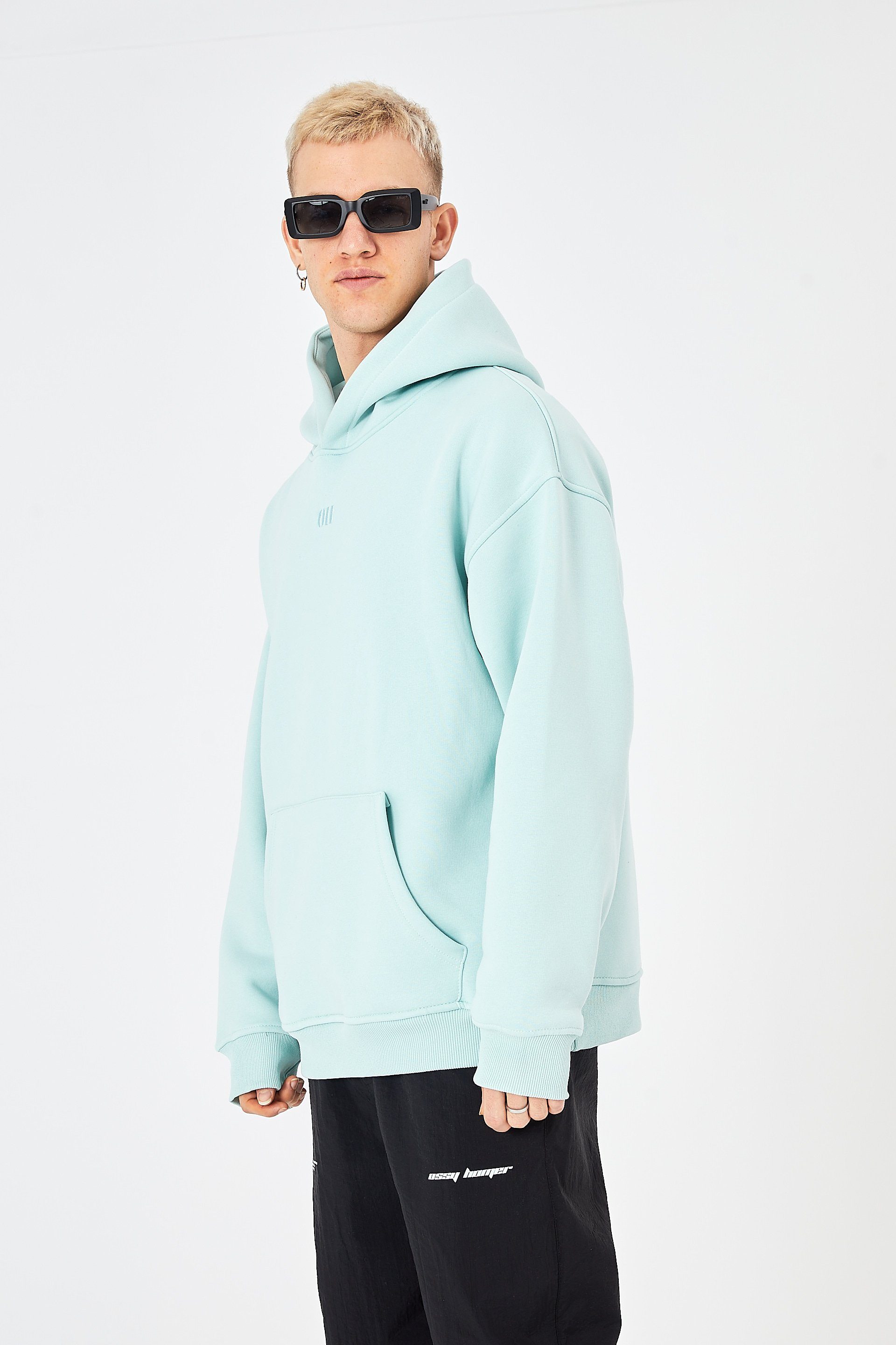 OSSY HOMER Hoodie Oversize Hoodie Basic Cotton Unisex Sweatshirt günstig online kaufen