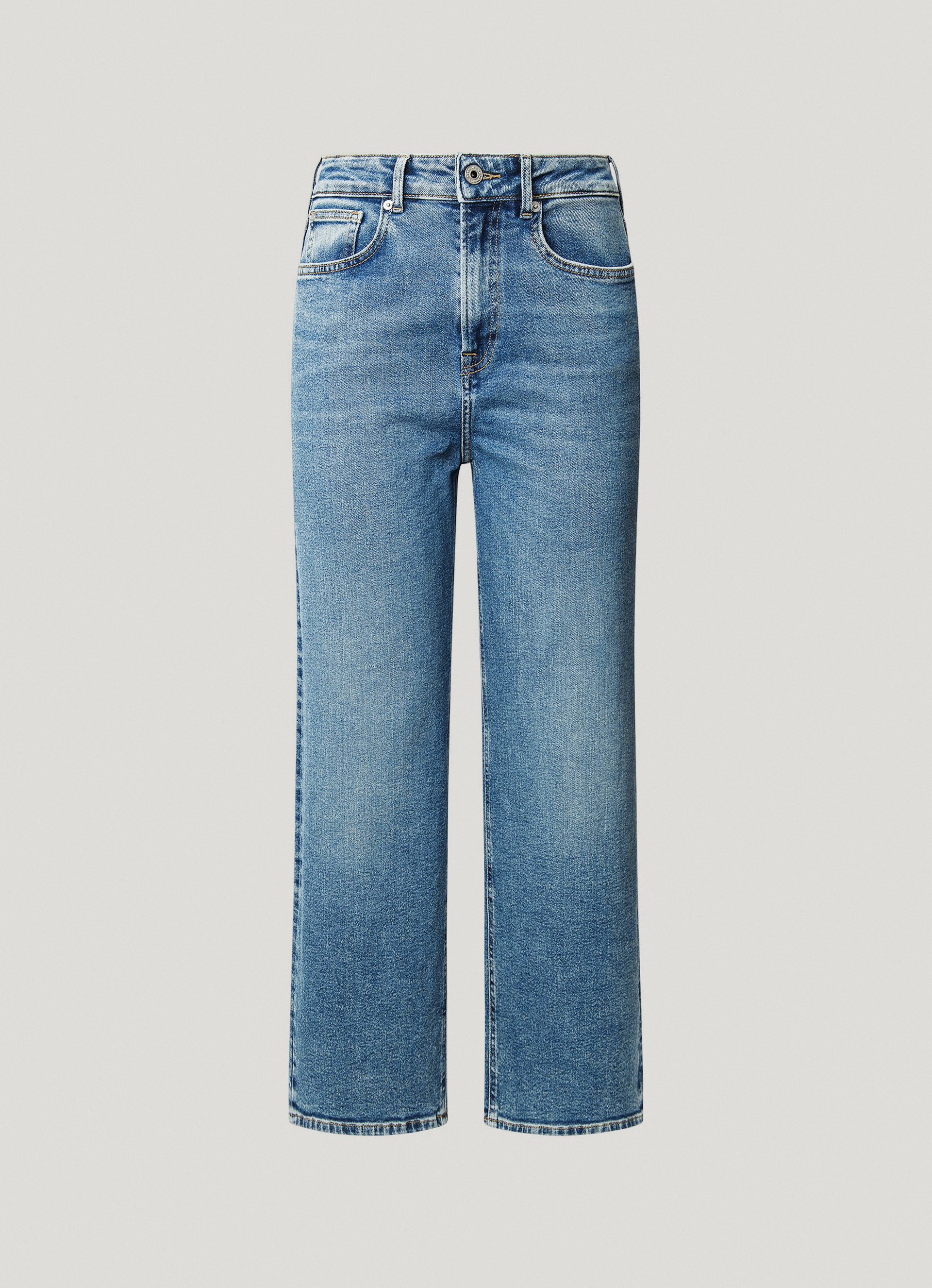 Pepe Jeans Straight-Jeans UHW – Ultra High Waist mit hohem Bund