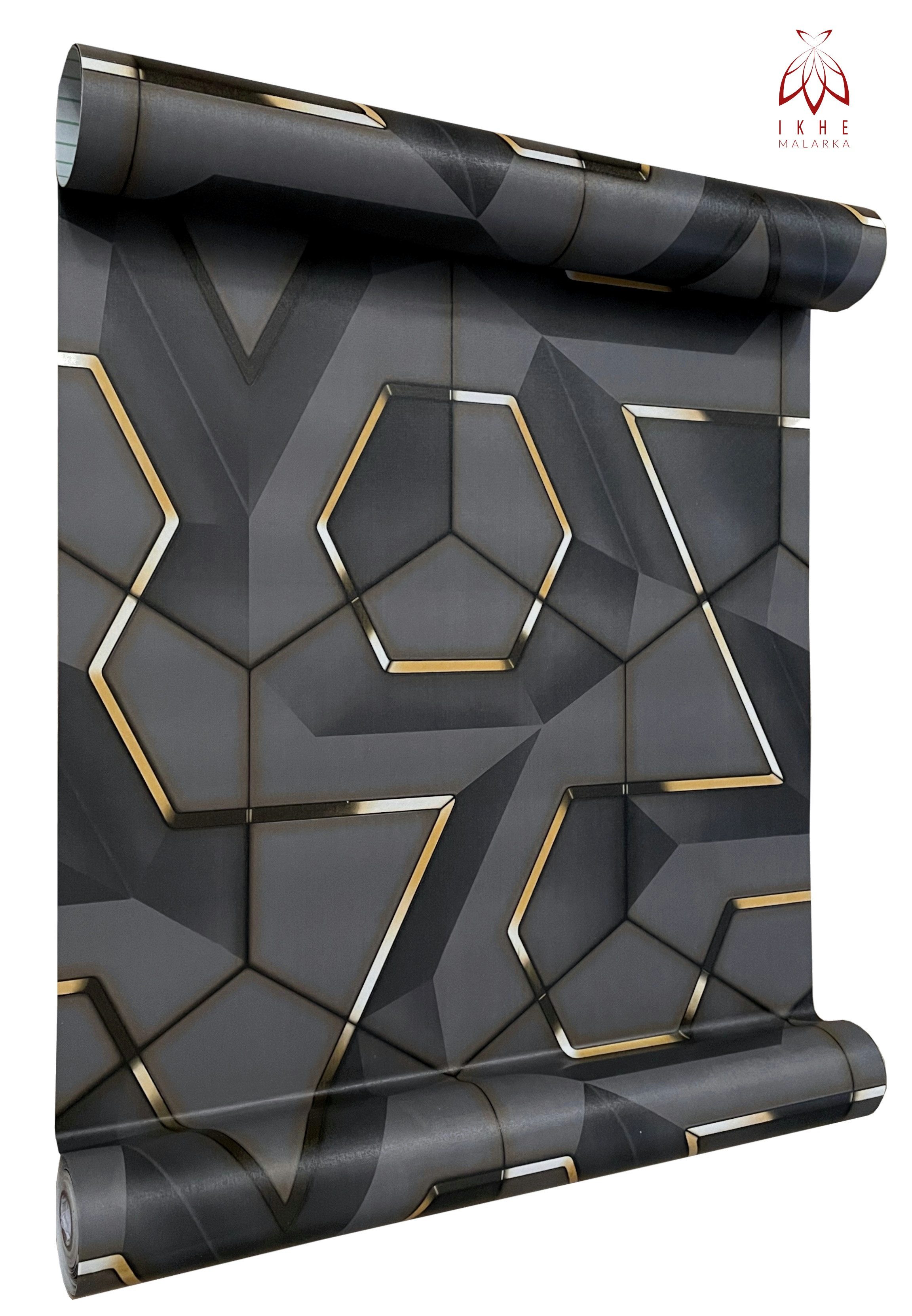 IKHEMalarka 3D-Tapete Selbstklebende PVC Folie Klebefolie, Aufkleber, (4,5m günstig online kaufen