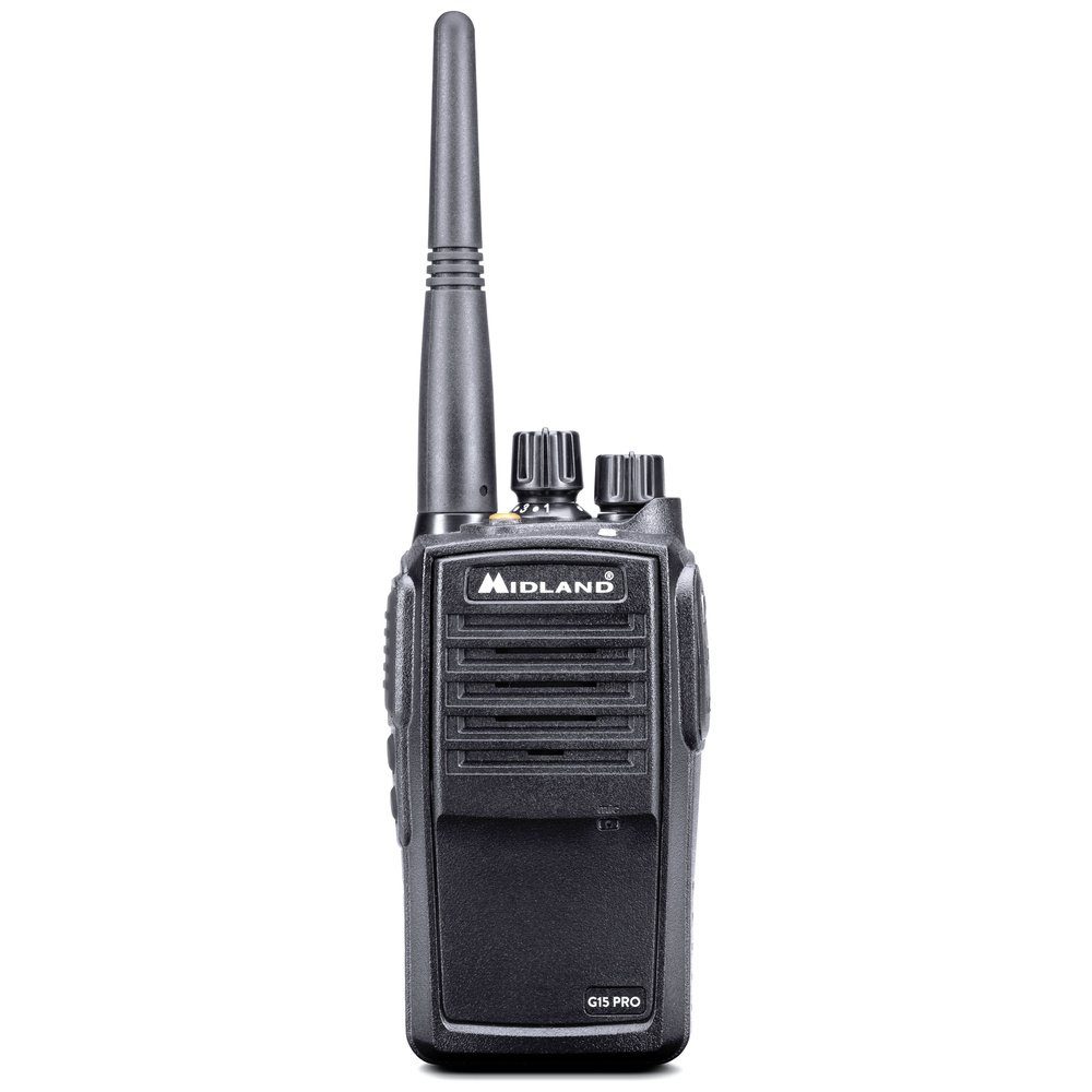 Talkie C1127.S4 Pro Midland Midland G15 PMR 4er 4er Set PMR-Funkgerät Walkie Security-Koffer