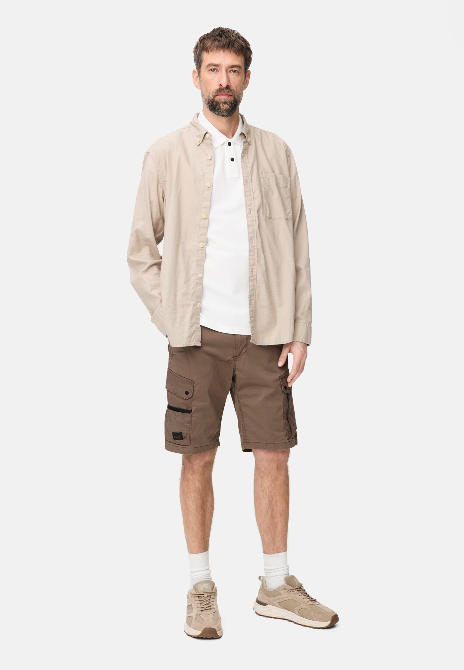 camel active Shorts Bermuda Shorts mit Cargo-Taschen