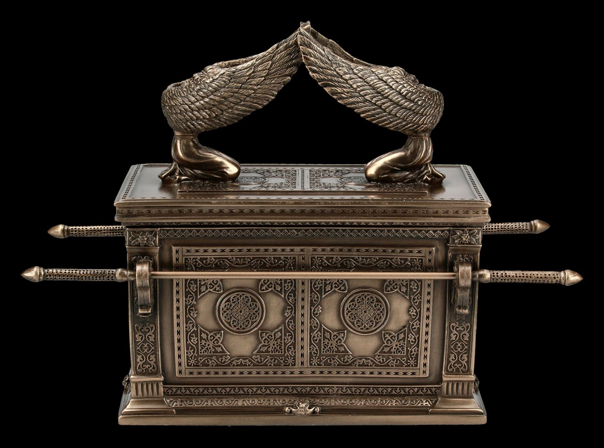 Figuren Shop GmbH Dekoobjekt Bundeslade als Schatulle - bronziert - Verones günstig online kaufen