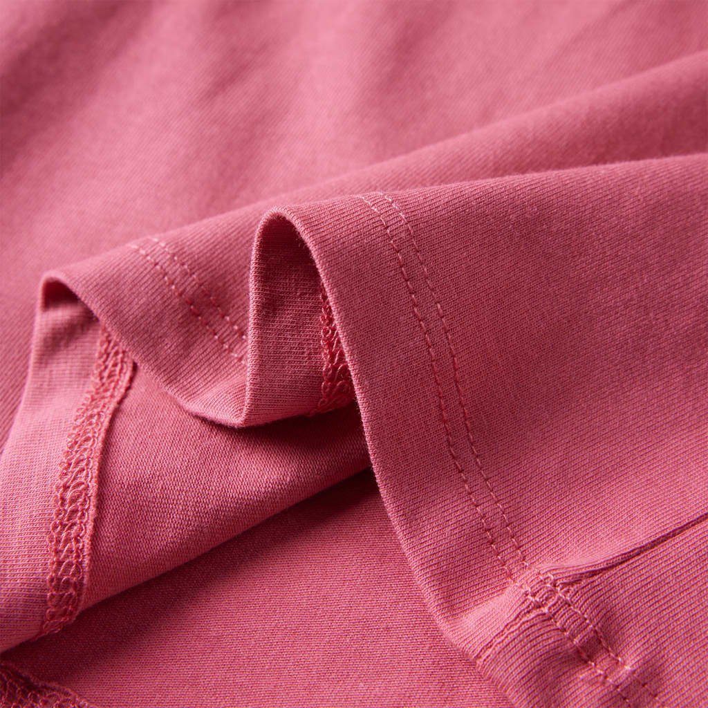 vidaXL Langarmshirt Kinder-Langarmshirt Altrosa 116
