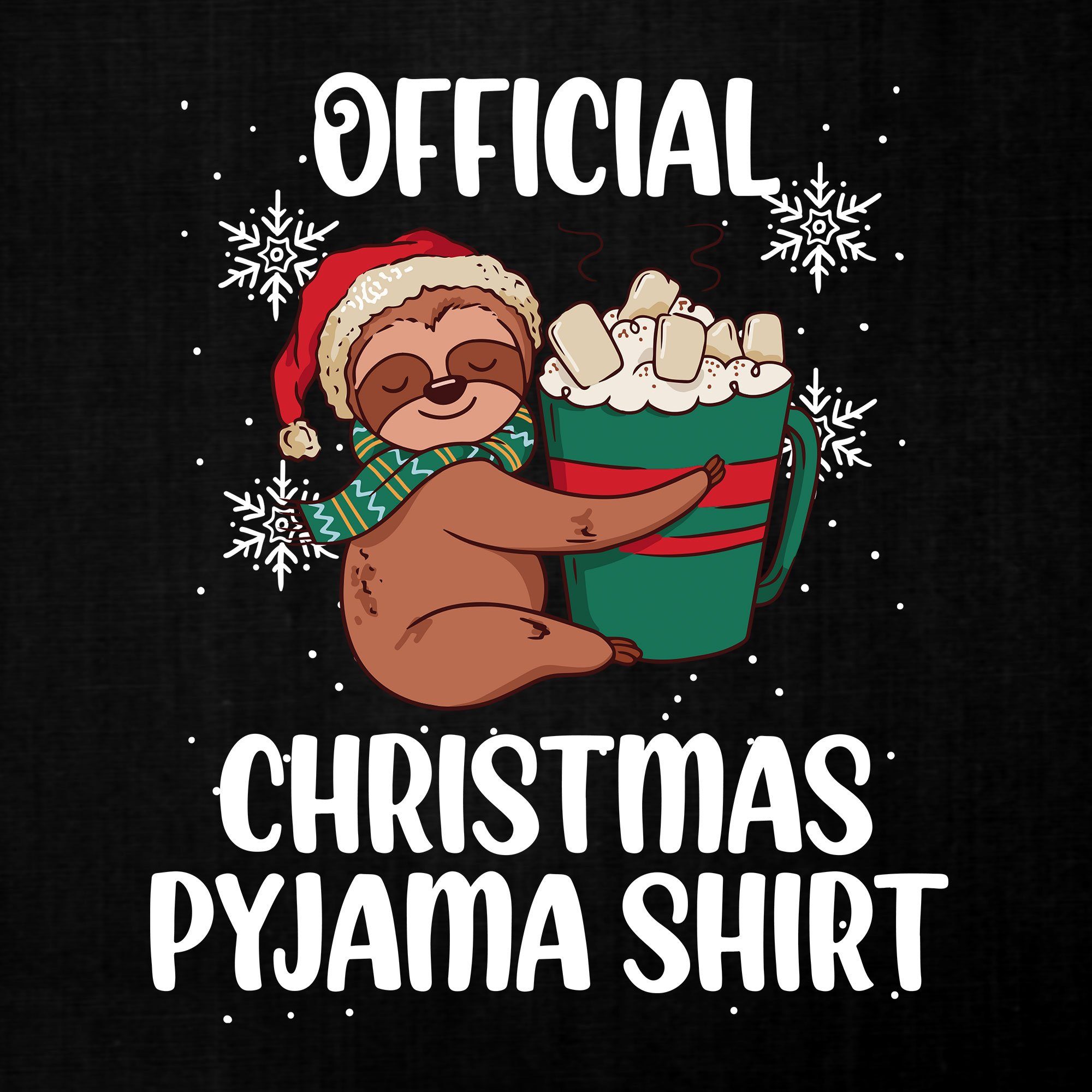 Quattro Formatee Sweatshirt Official Christmas Pyjama Shirt Sloth Kinder Pullover Sweatshirt (1-tlg)