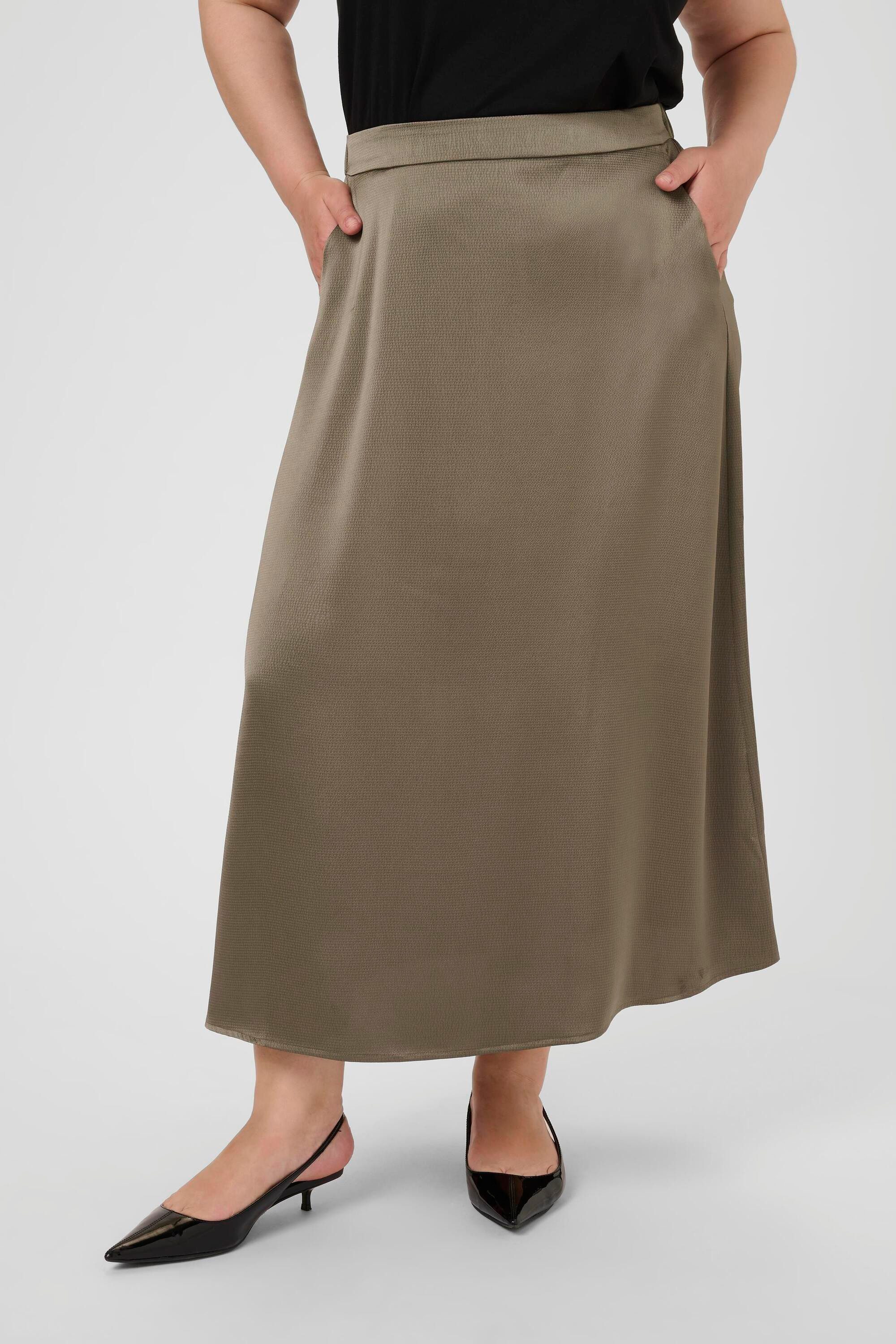 KAFFE Curve Jerseyrock Rock KCdina Große Größen