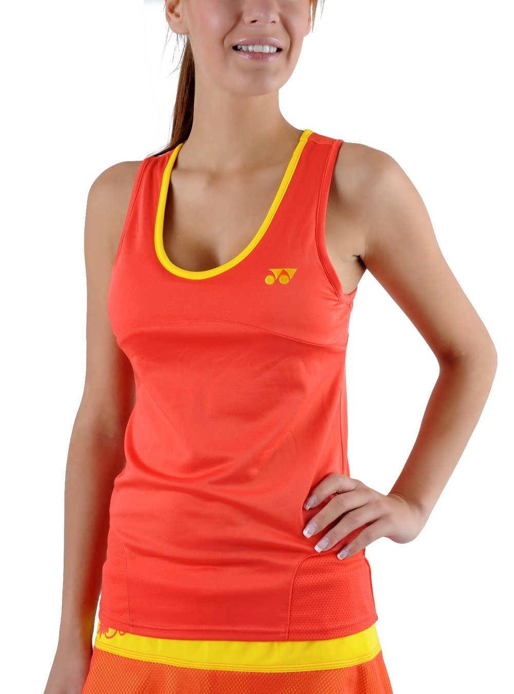 Yonex Tanktop Tennis-Tank Melbourne orange Damen