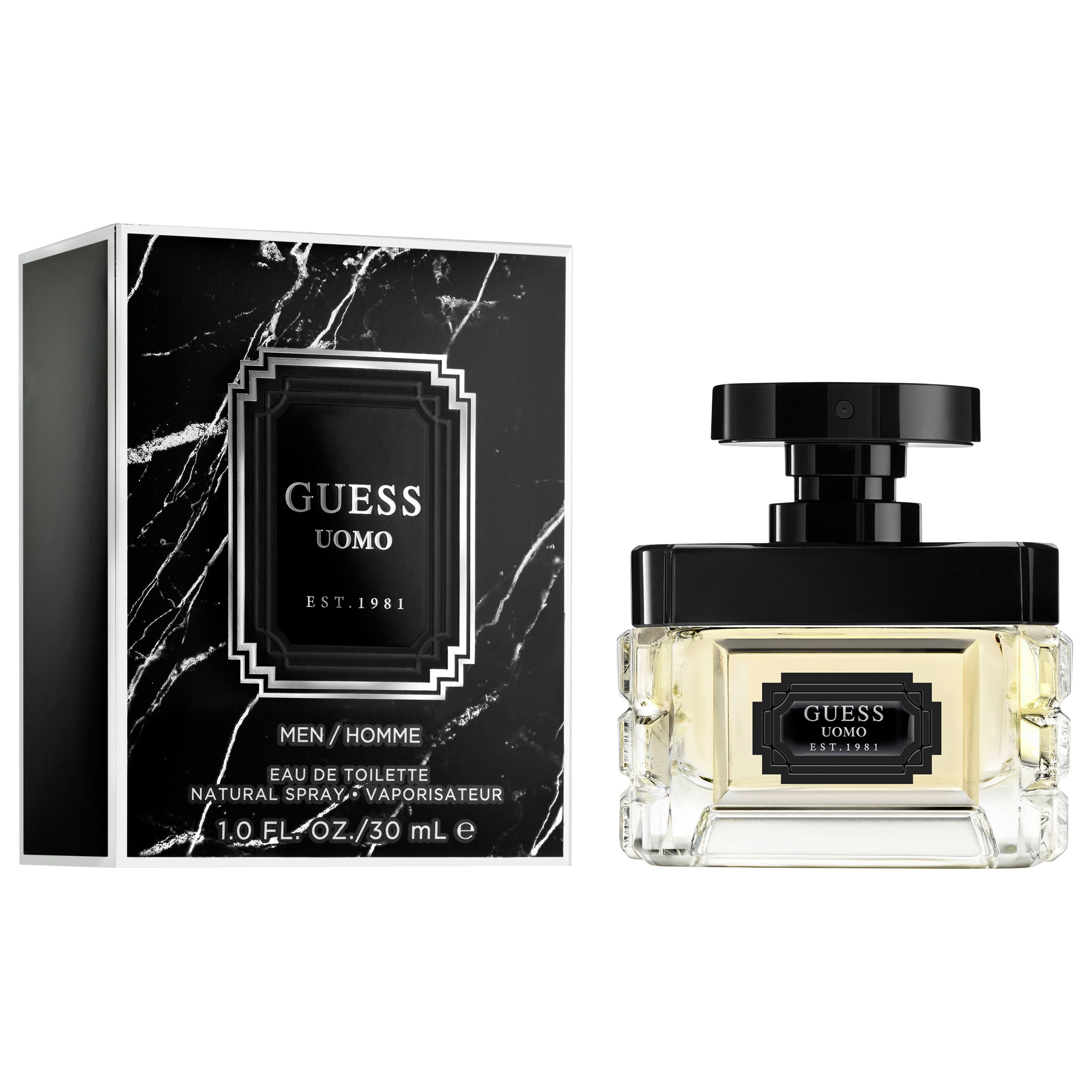 Guess Eau de Toilette UOMO EDT, für Herren, mit Amber-Fougere-Duft
