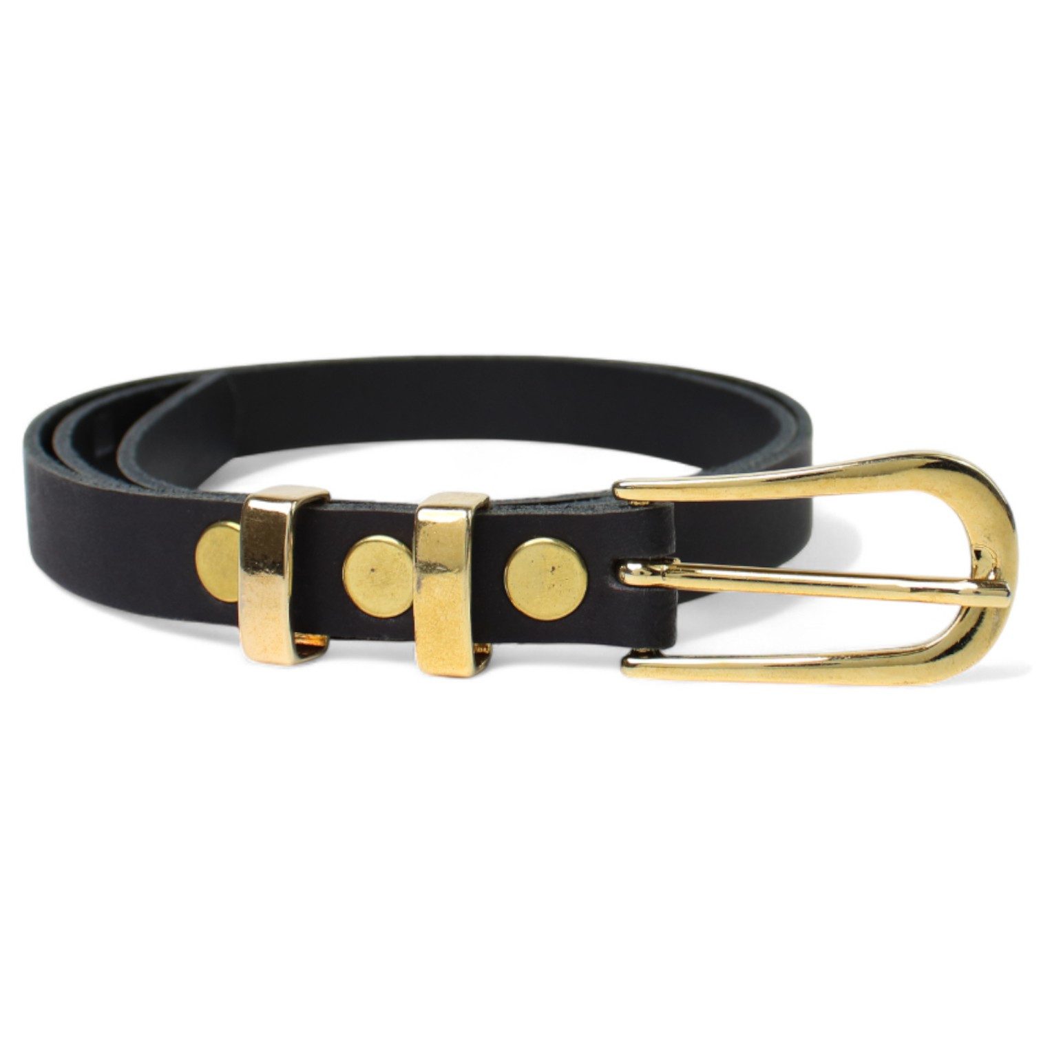 FRONHOFER Taillengürtel 18382 (1-St) Damen Ledergürtel ca. 1,8cm vergoldete günstig online kaufen