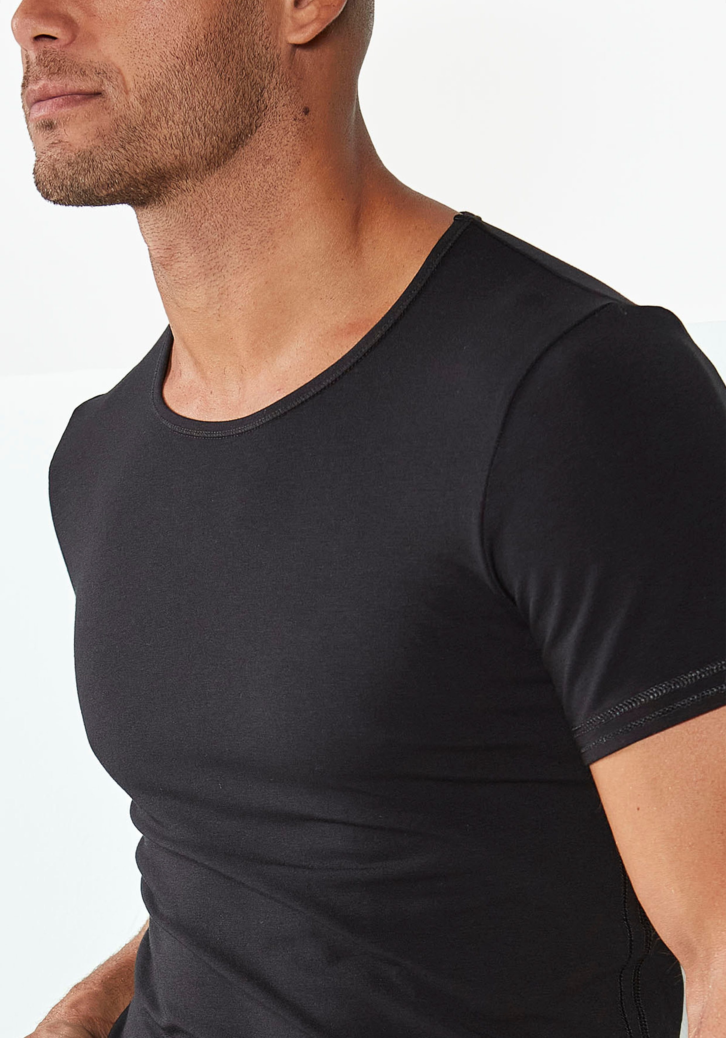 s.Oliver Unterziehshirt (1-St) aus weichem Modal