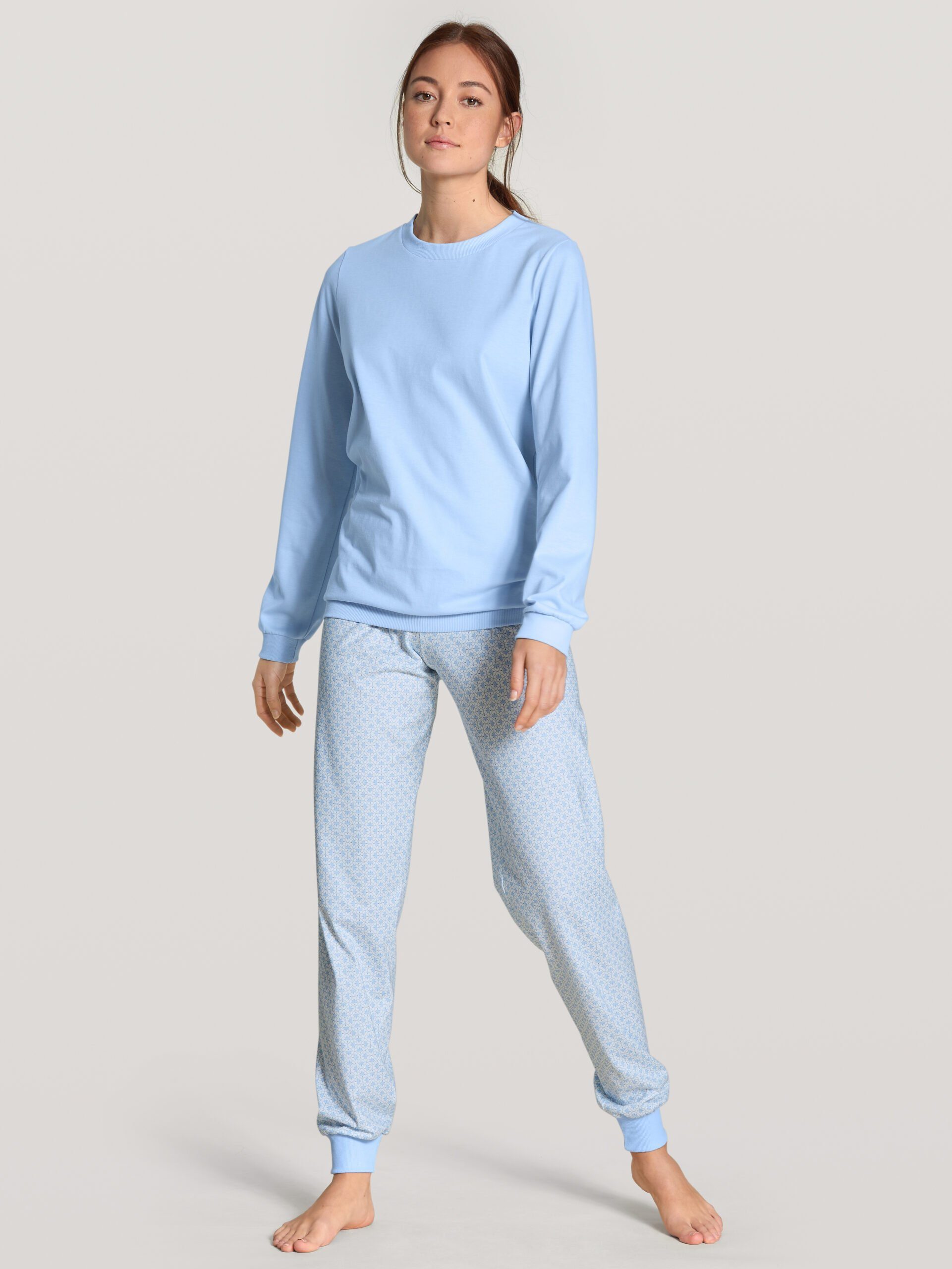 CALIDA Pyjama »Bündchen-Pyjama« (2 tlg) online kaufen | OTTO