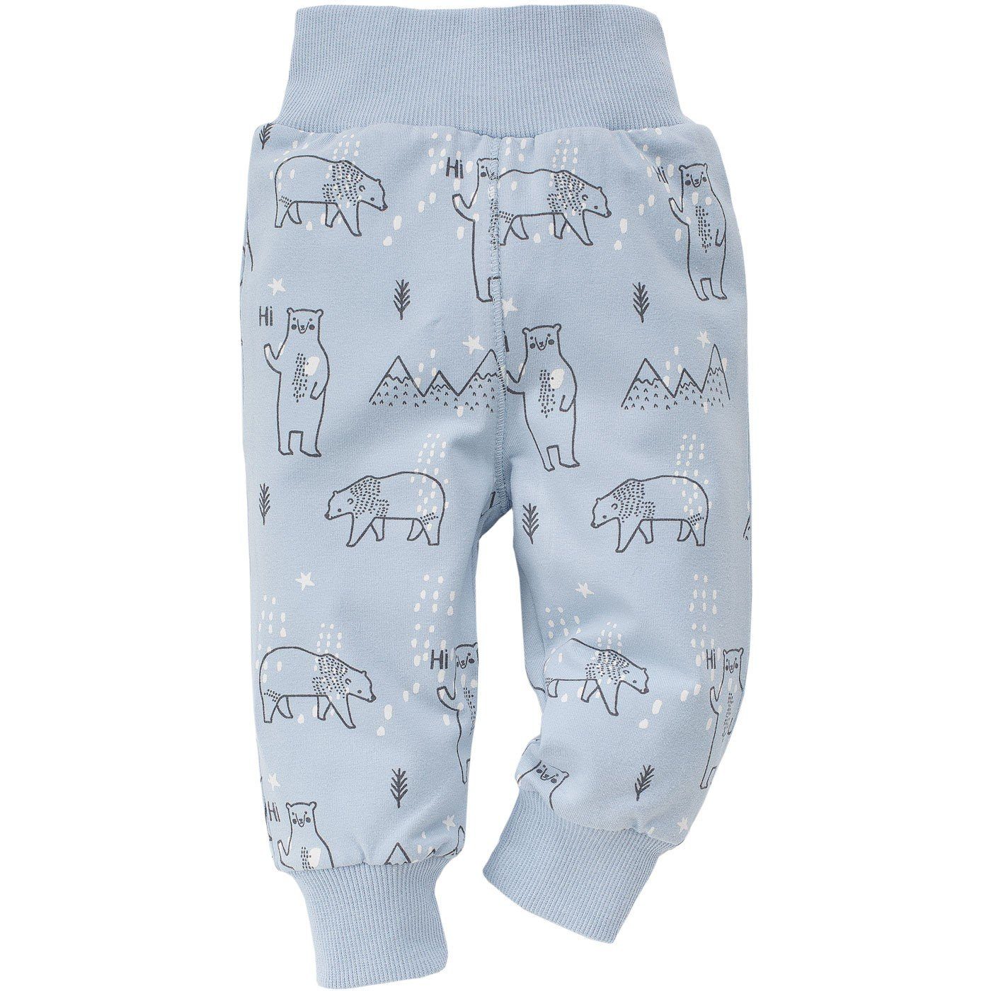 PINOKIO Leggings Sweathose Leggings Tiermotiv » Babyhose Kinderhose (1-tlg) Eisbären gemustert, unifarben, All-Over-Print