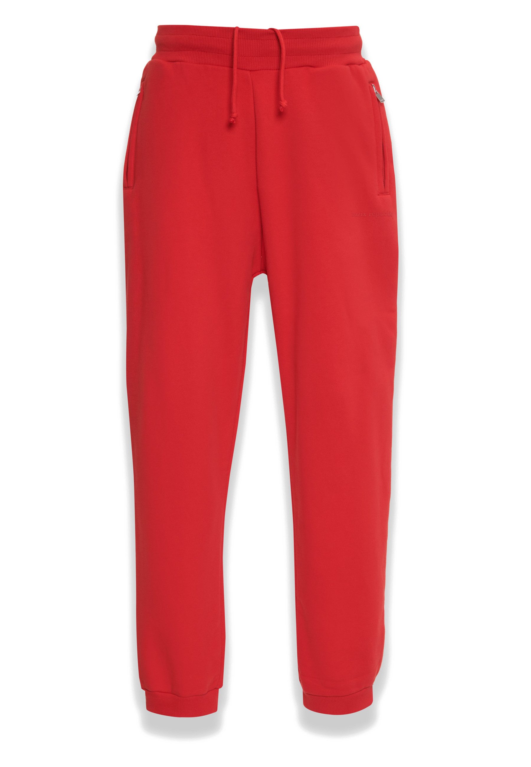 Jogginghose Dropsize Herren Bazix Republiq Super Heavy Blank Jogger