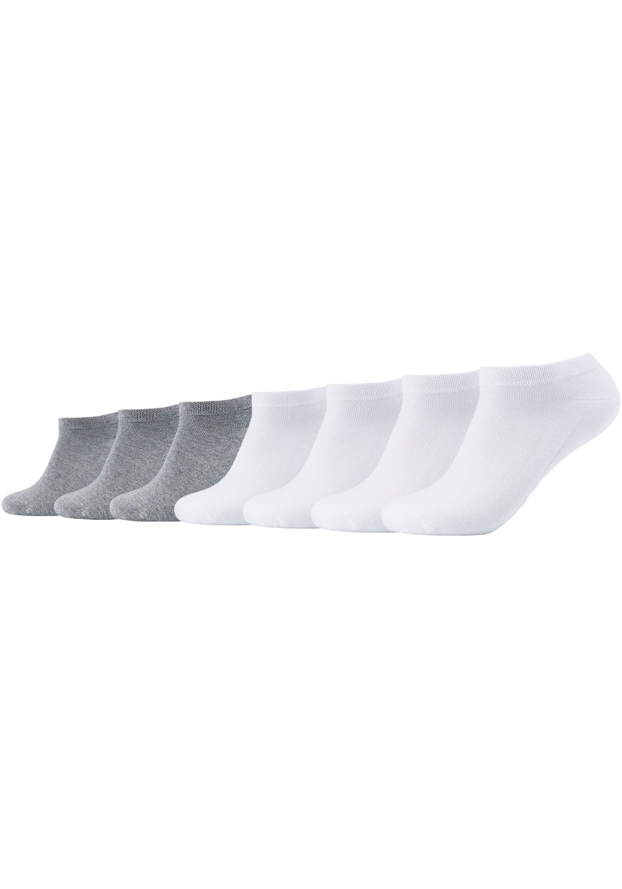 Pack (7-Paar) Bund 7er Gummidruck Socken Camano ohne ca-soft