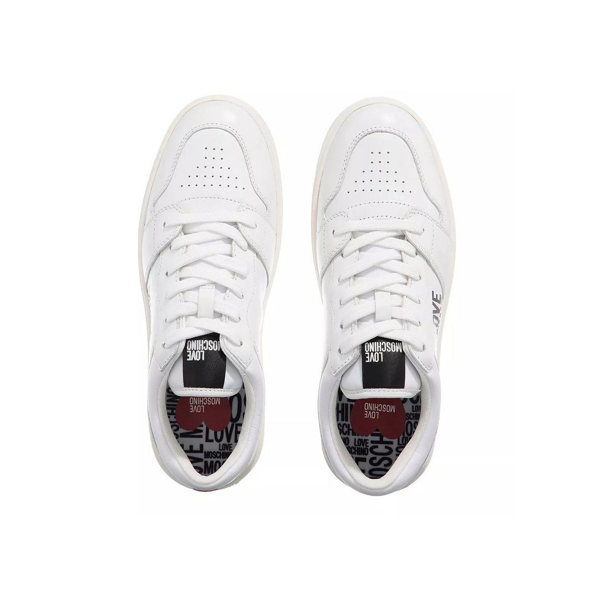 Moschino (1-tlg) Sneaker weiß