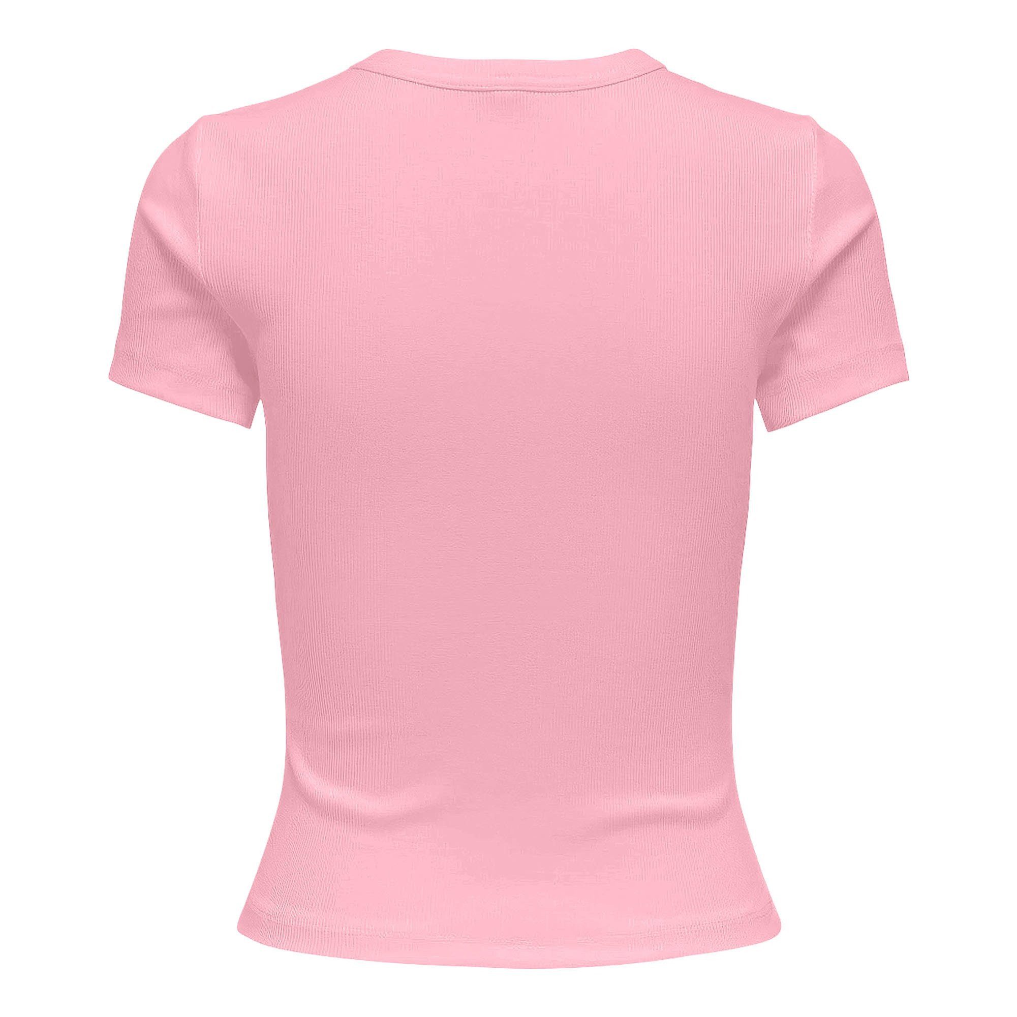 ONLY T-Shirt Damen T-Shirt 1er Pack Baumwollmischung (Packung, 1er Pack) günstig online kaufen