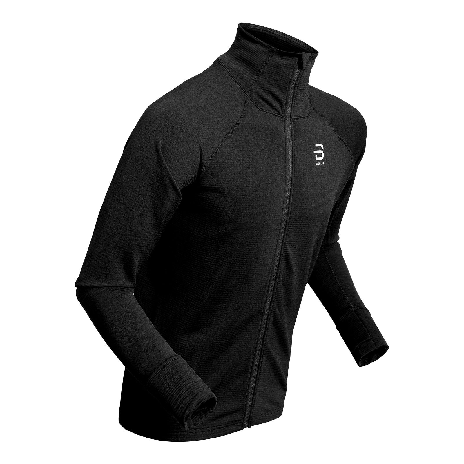 DAEHLIE Outdoorjacke Herren Midlayerjacke mit Waffelstruktur innen