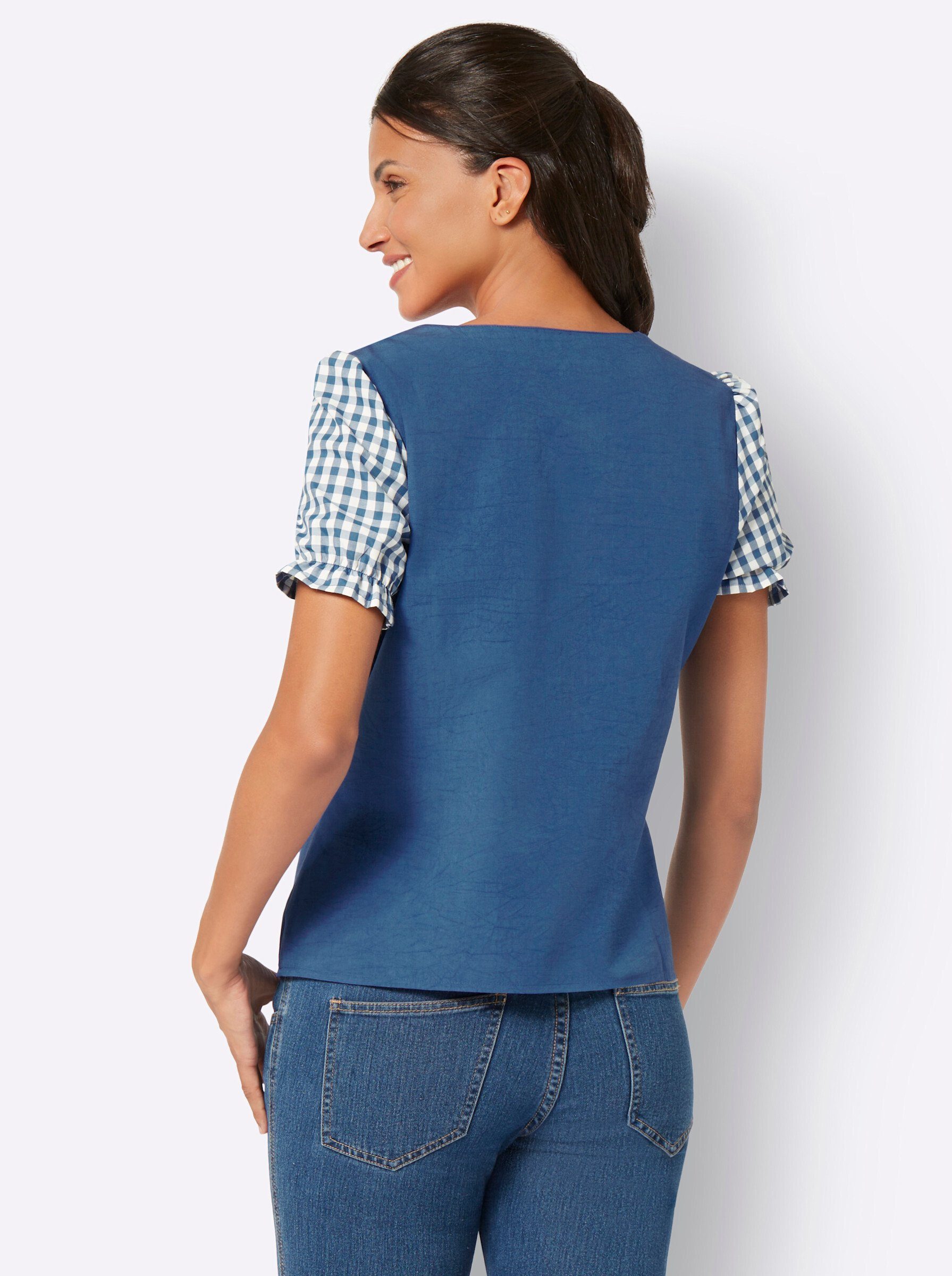 Sieh an! Klassische Bluse Trachtenbluse günstig online kaufen