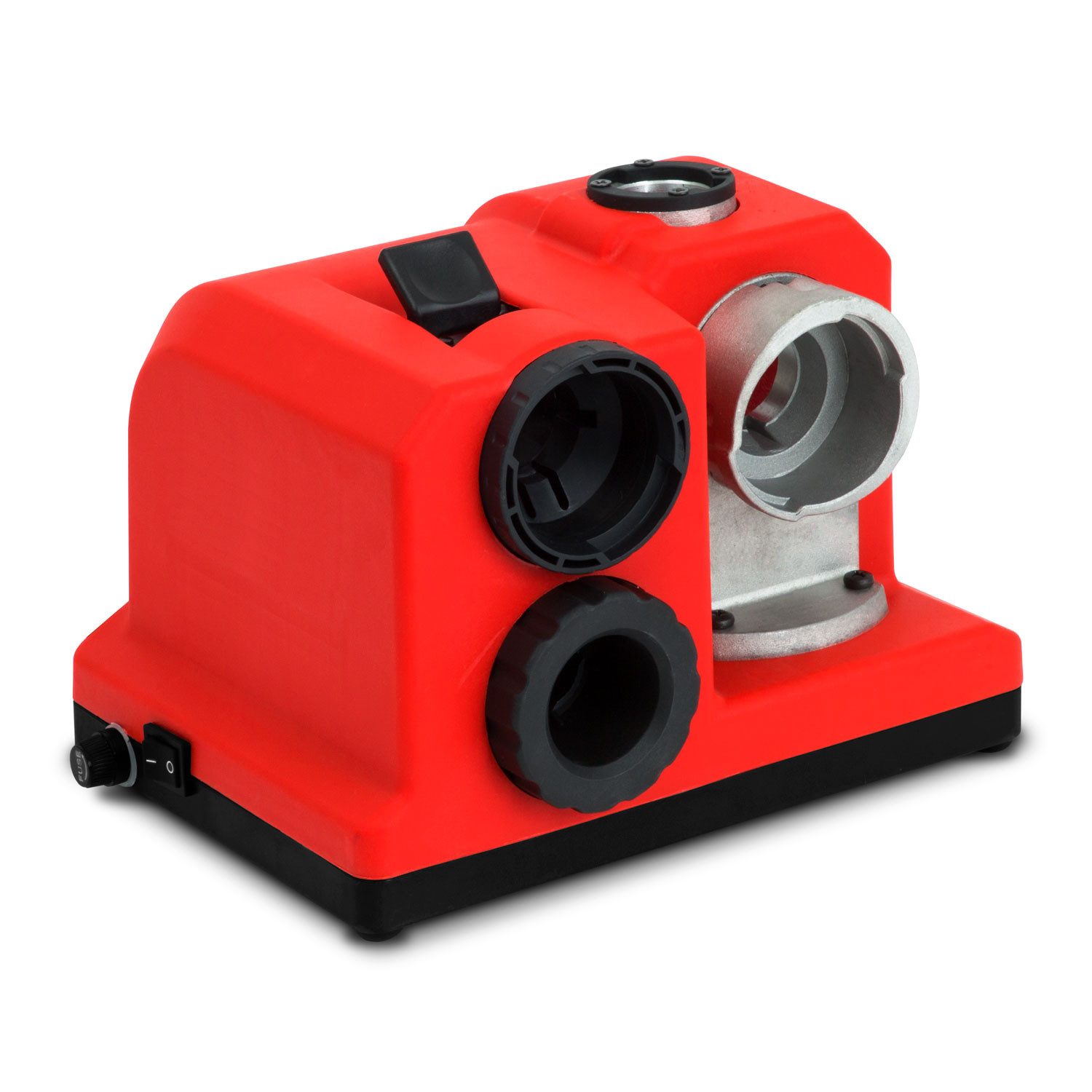 EBERTH Bohrerschärfgerät Bohrerschärfgerät Bohrerschärfer Elektrisch 85W, 4200 U/min, Zwangsführung, Spannfutter Inkl, 118° Und 135° Schliff