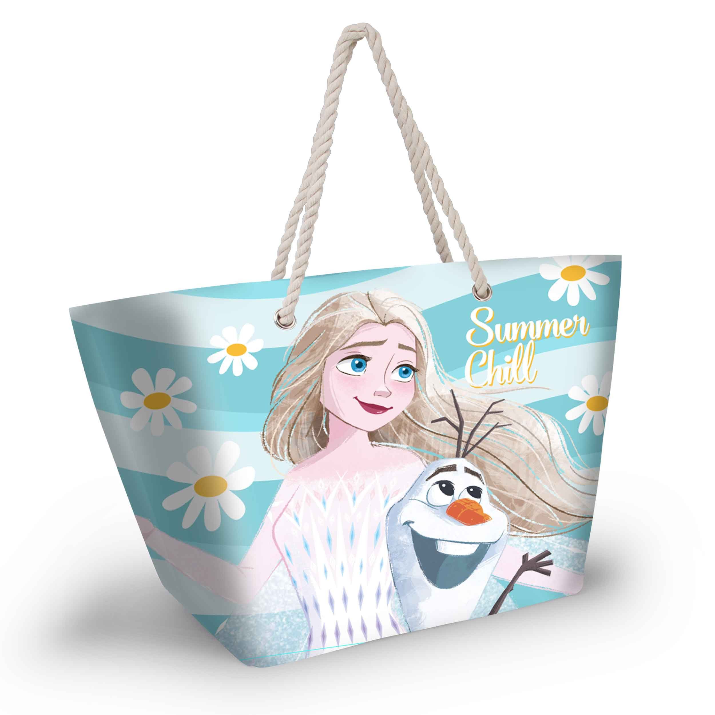 Strandtasche Disney Die Eiskönigin 2 Chill Frozen Soleil Tragetasche Tasche