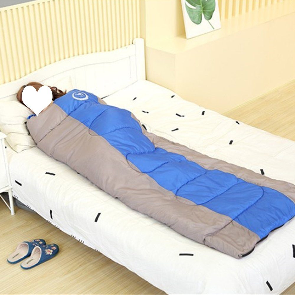 Dekorative Deckenschlafsack Tragbarer Schlafsack, Camping-Schlafsack Winter (1 tlg) für den