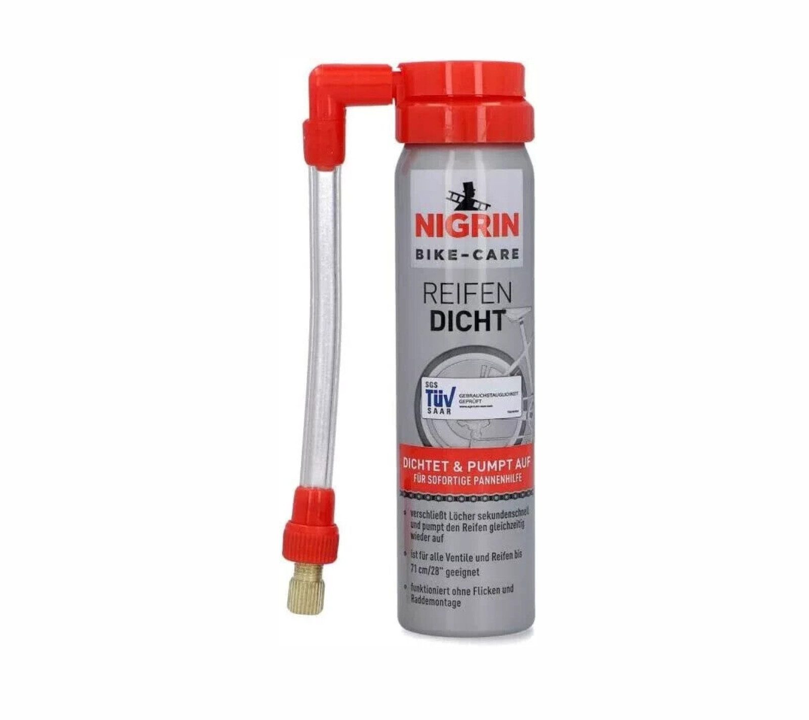 NIGRIN Reparaturmasse Fahrrad Reifenpannenspray Dose Reifen günstig online kaufen
