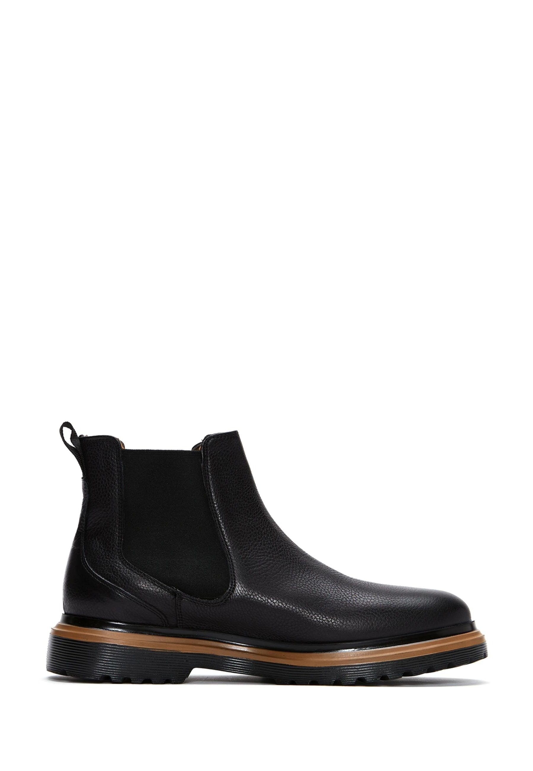 Derimod Chelsea Boots aus Leder Chelseaboots Schnürsenkel, Lederfutter, EVA günstig online kaufen