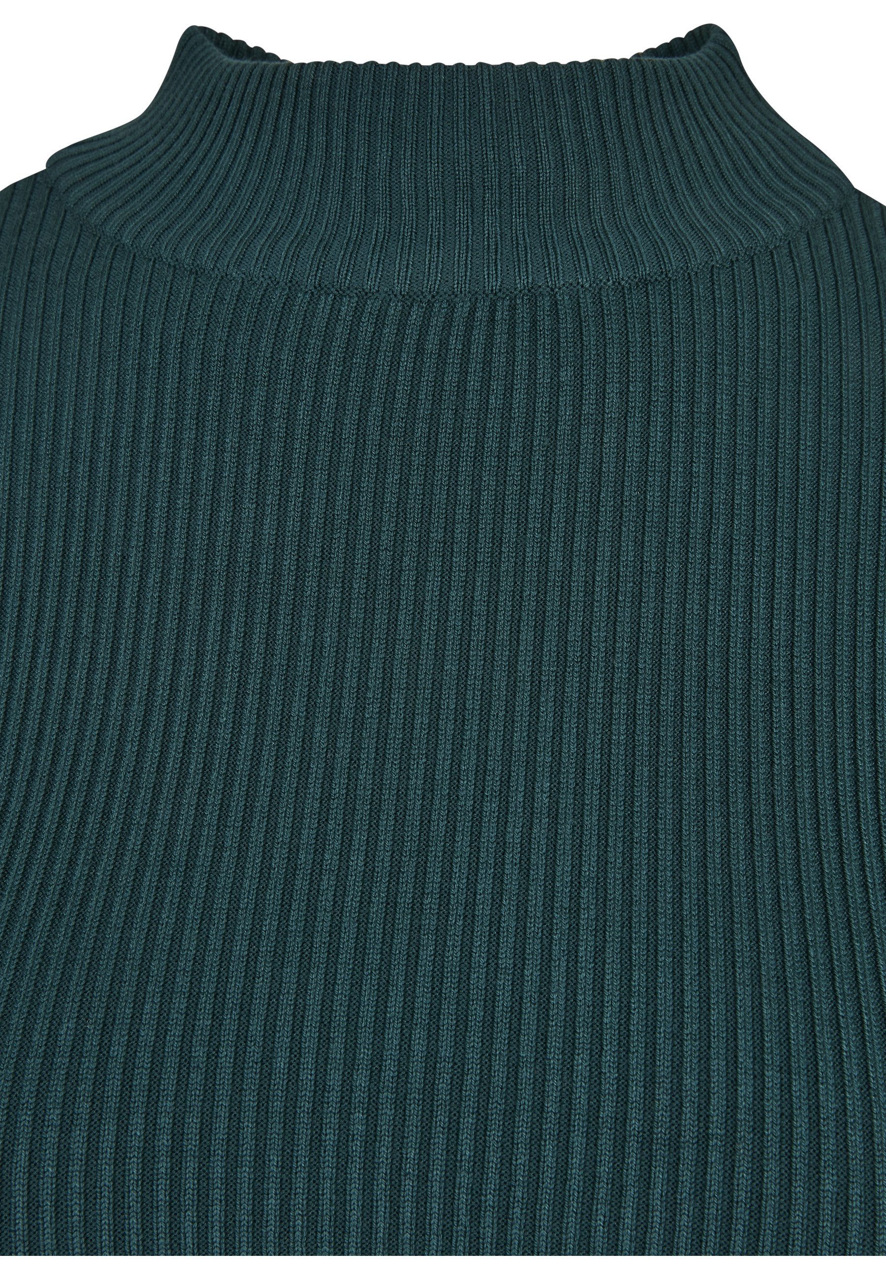 URBAN CLASSICS Longsweatshirt Urban Classics Damen Ladies Rib Knit Turtelneck Sweater (1-tlg)