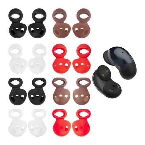 kwmobile 16x Ear Buds für Samsung Galaxy Buds Live Ohrpolster (Size S und L - Silikon Ohrbügel Ohrstöpsel Bügel für In-Ear Kopfhörer)